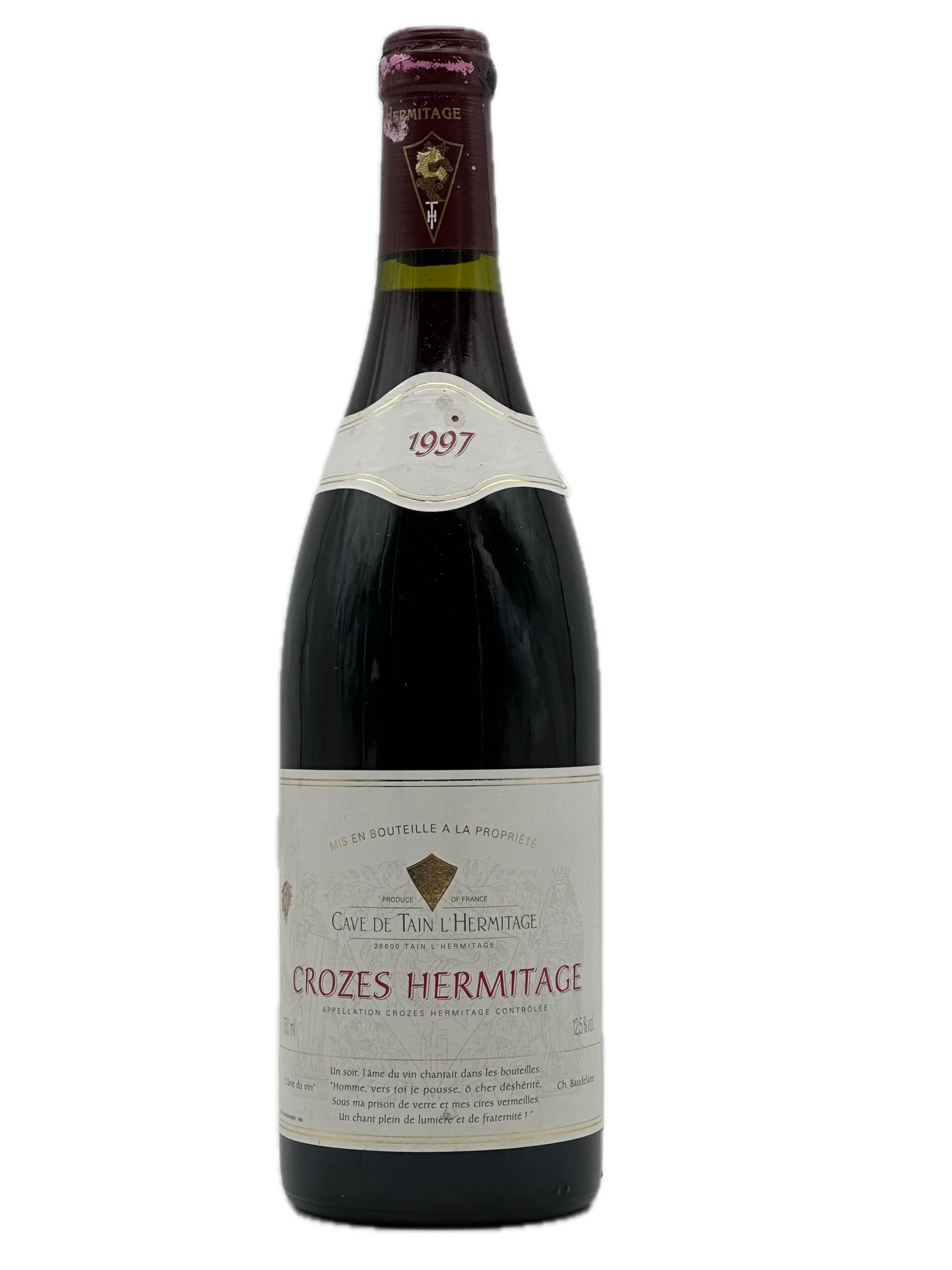 CROZES HERMITAGE 1997 CAVE DE TAIN