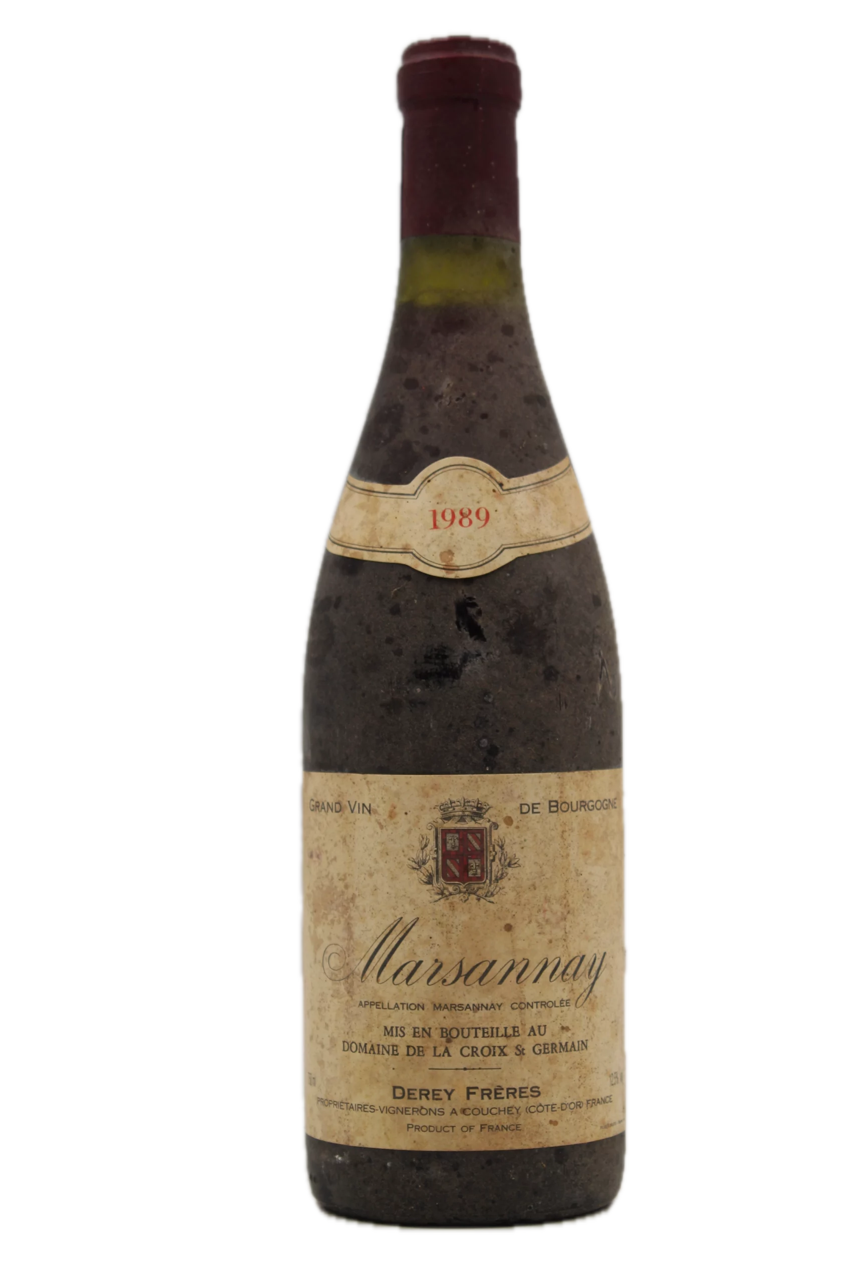 MARSANNAY ROUGE 1989 DEREY