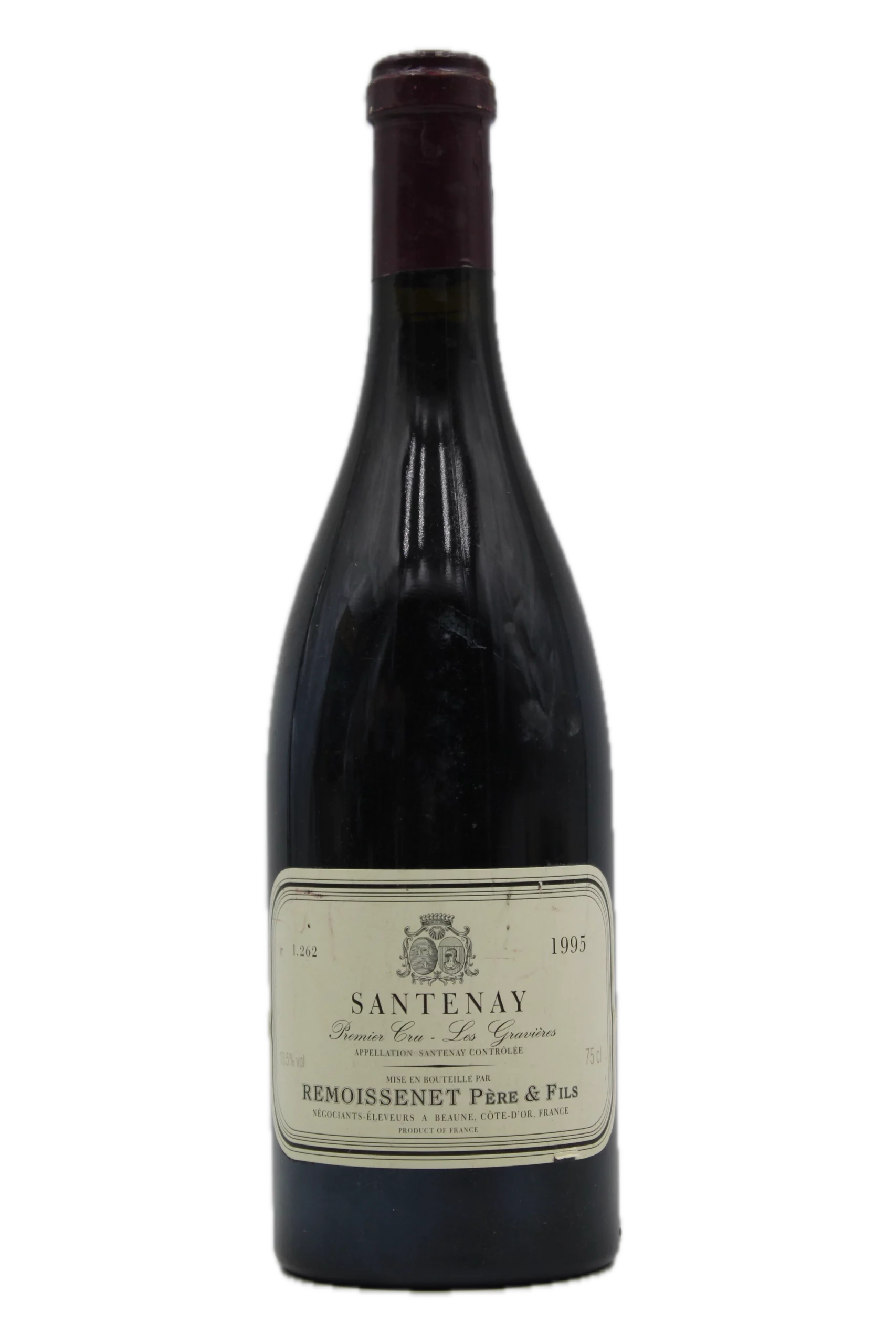 SANTENAY 1ER CRU "GRAVIERES" 1995 REMOISSENET