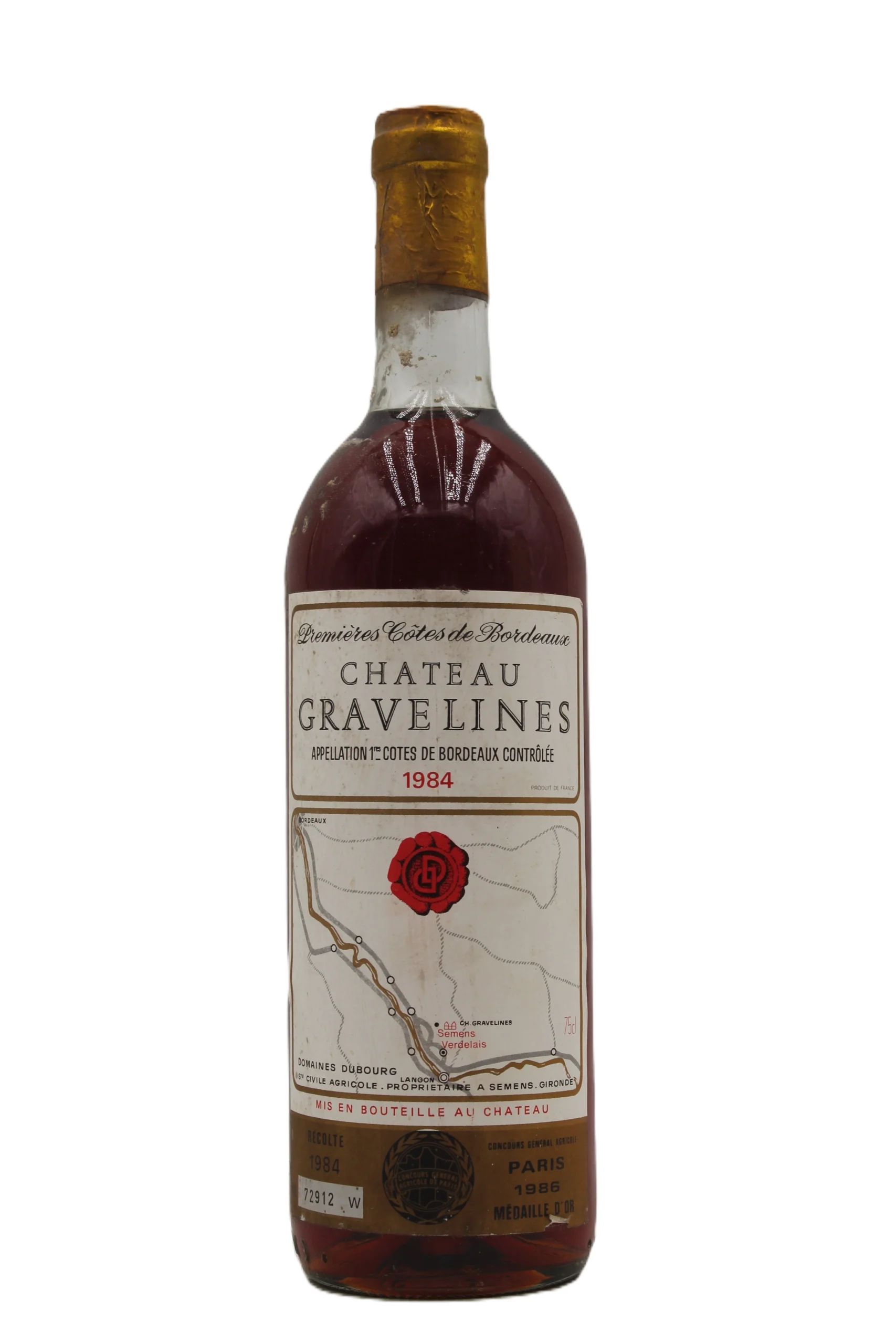 CHATEAU LA GRAVELINES 1984