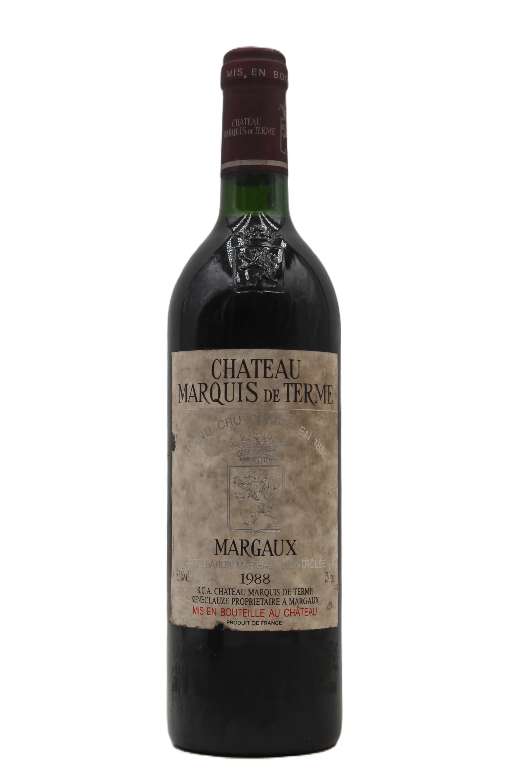 CHÂTEAU MARQUIS DE TERME 1988