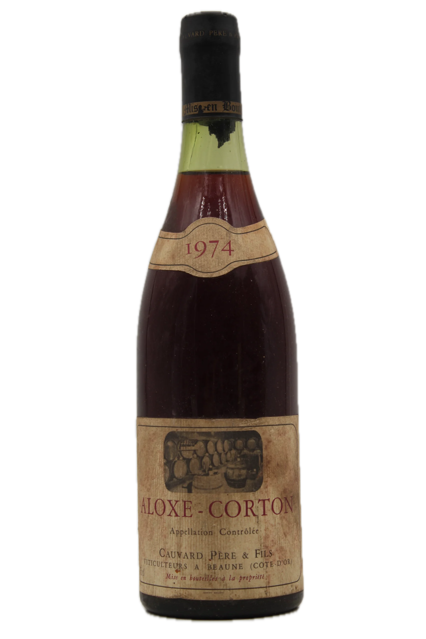 ALOXE CORTON 1974 CAUVARD ET FILS