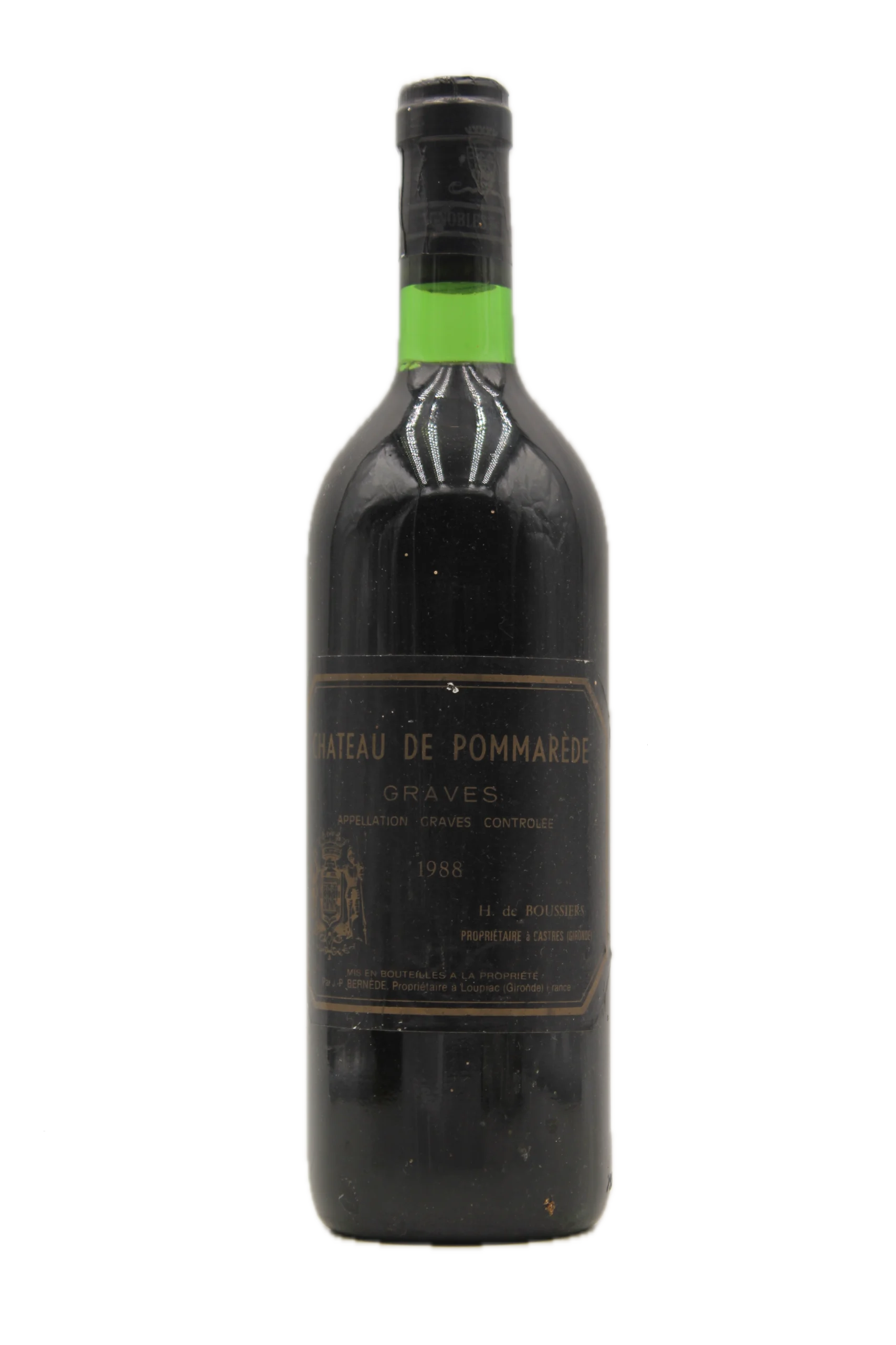 CHATEAU DE POMMAREDE 1988