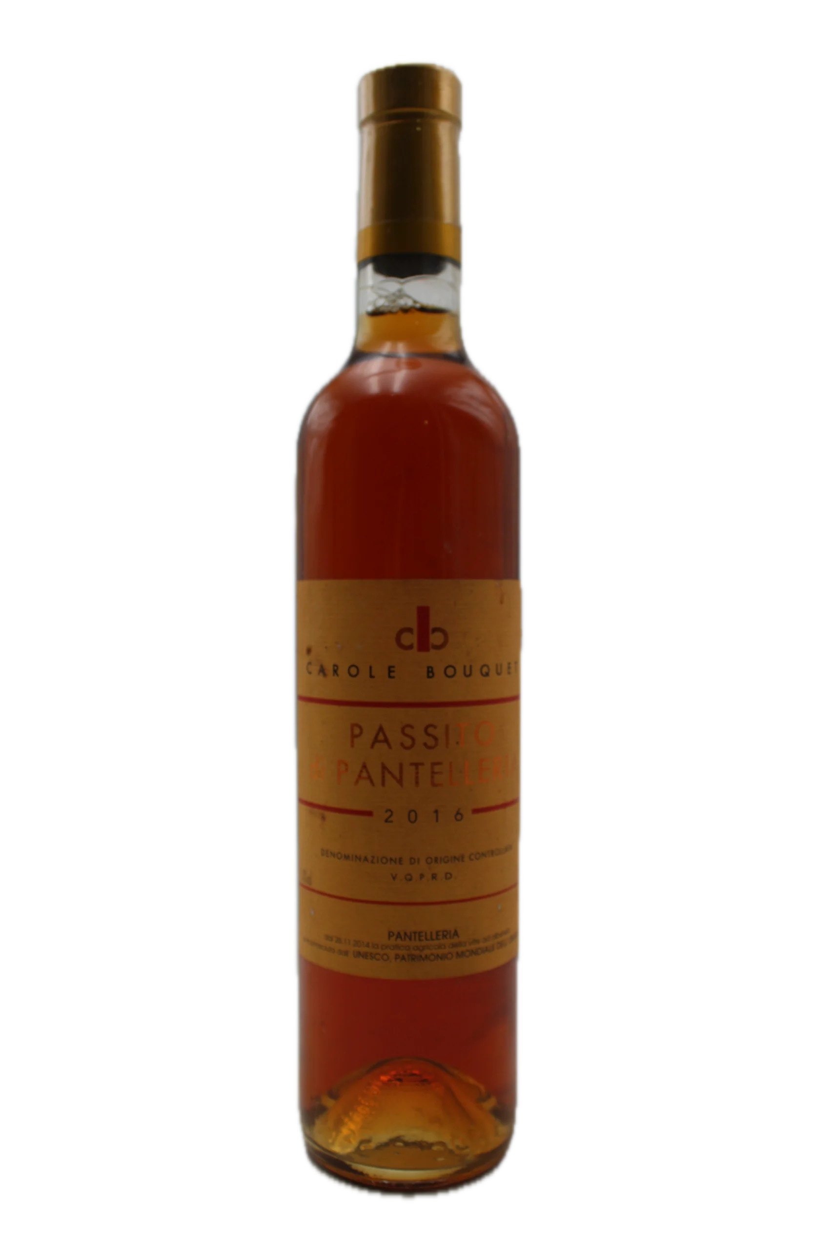 PASSITO DI PANTELLERIA 2016 CAROLE BOUQUET