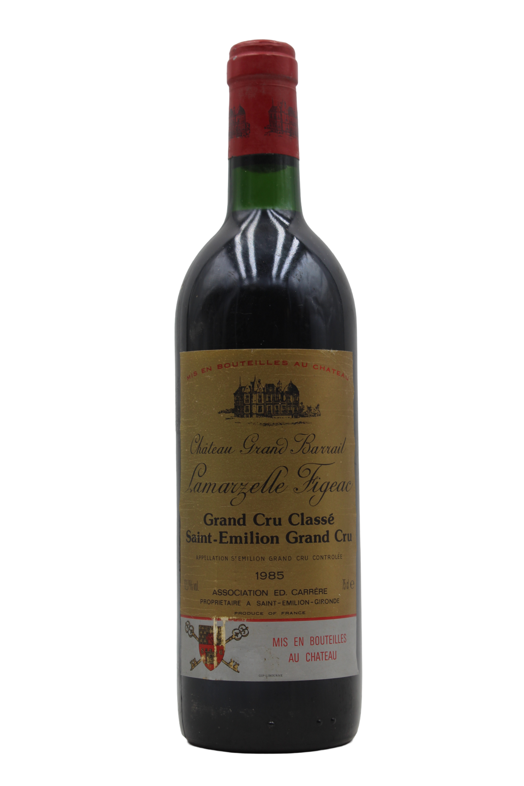CHÂTEAU GRAND BARRAIL LAMARZELLE FIGEAC 1985