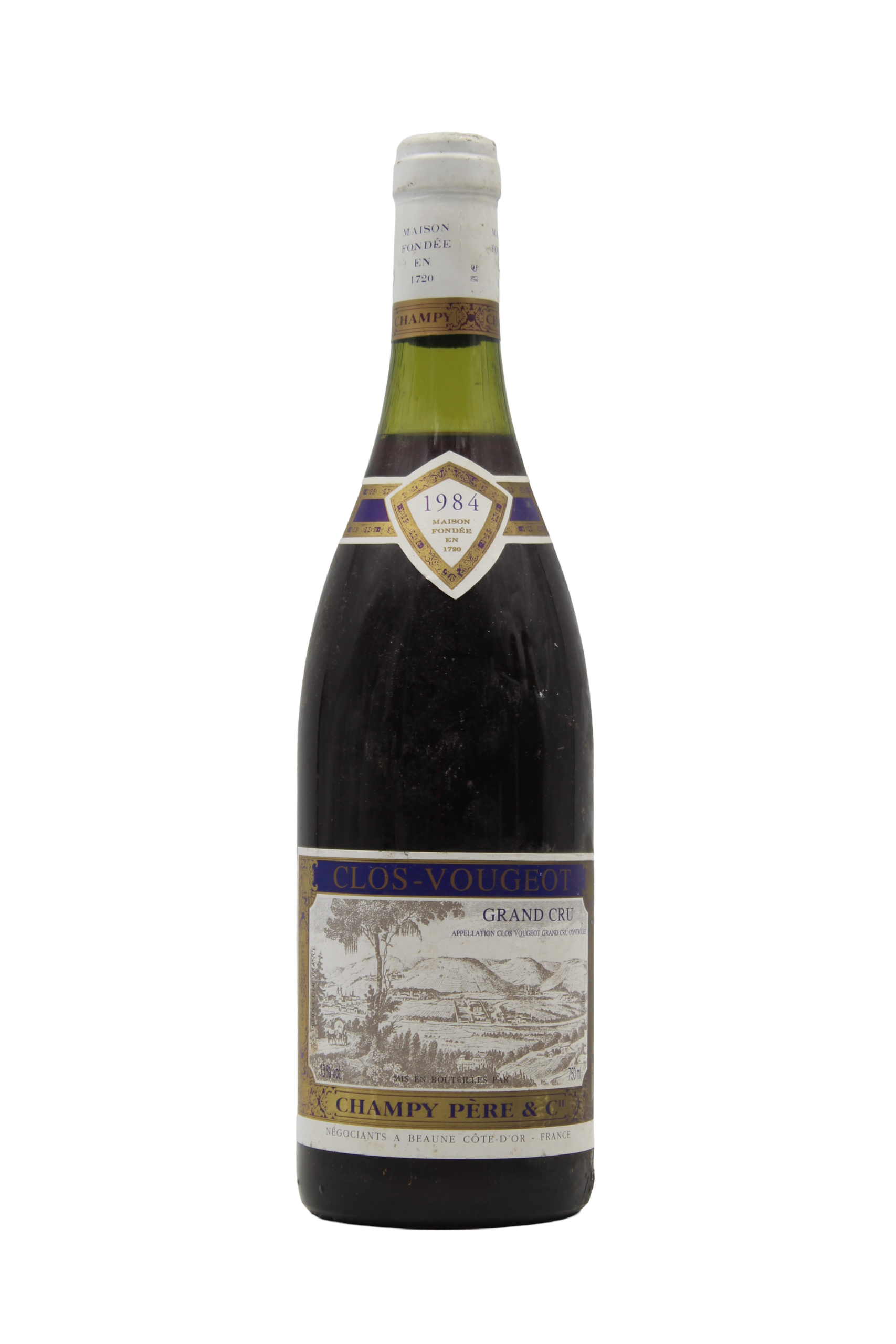 CLOS DE VOUGEOT GRAND CRU 1984 CHAMPY