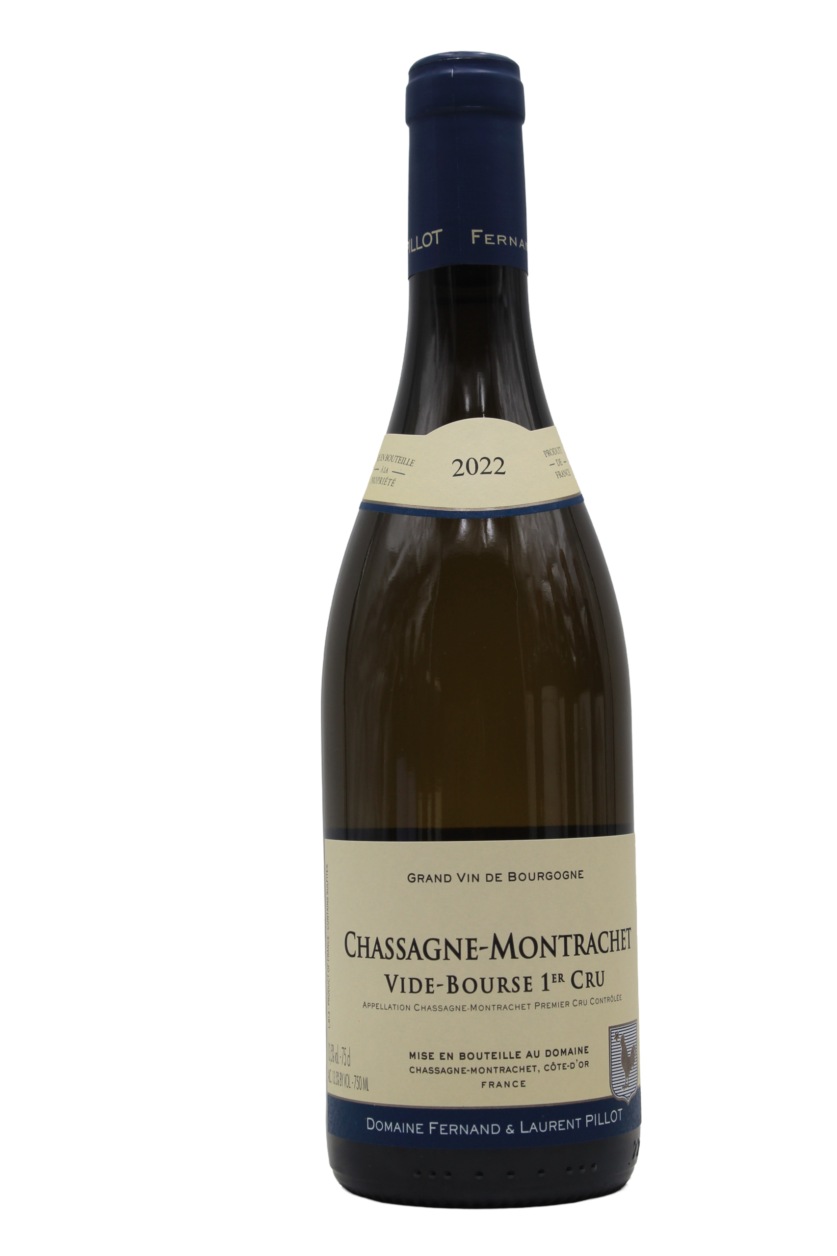 CHASSAGNE MONTRACHET 1ER CRU VIDE BOURSE 2022 FERNAND ET LAURENT PILLOT