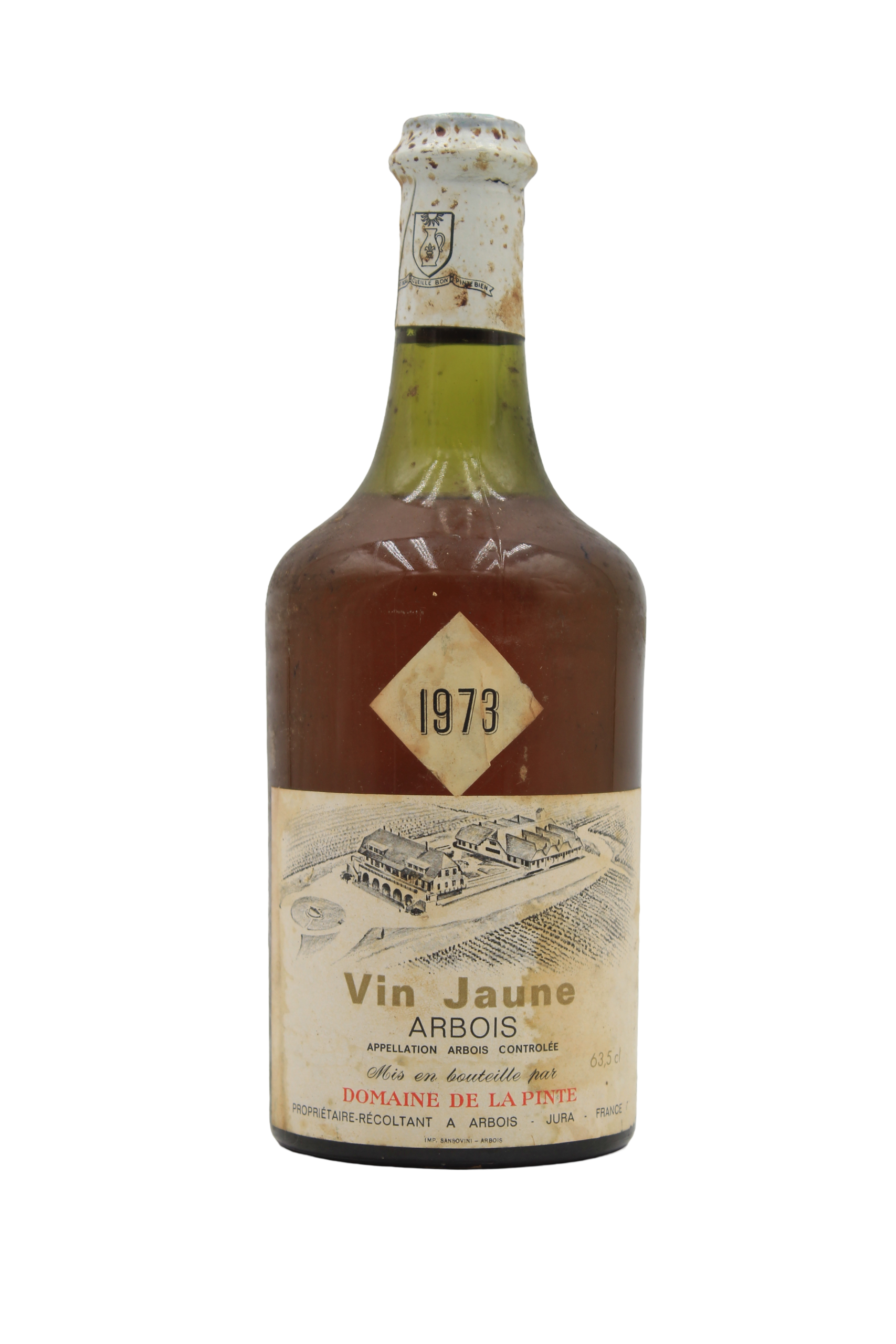 ARBOIS VIN JAUNE 1973 DOMAINE DE LA PINTE
