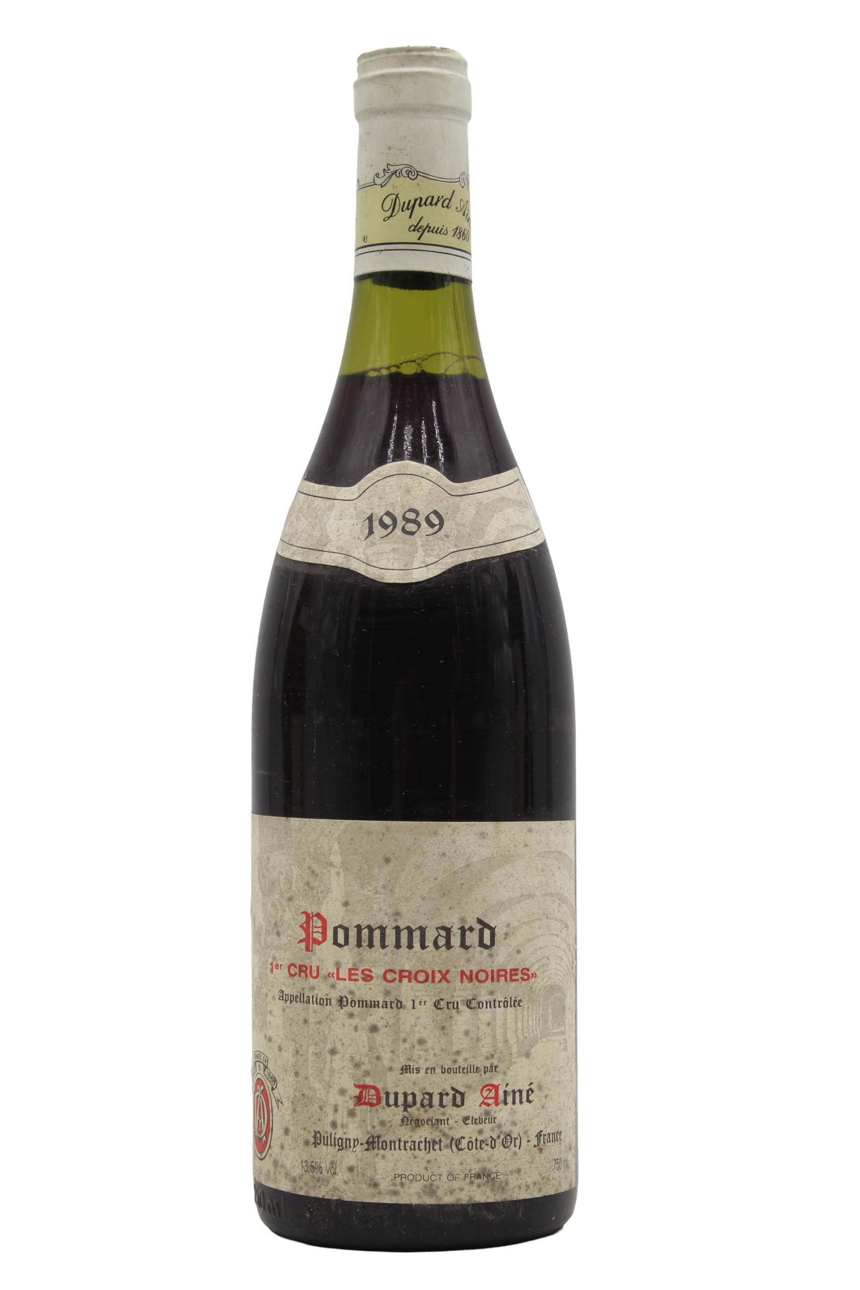 POMMARD 1ER CRU LES CROIX NOIRES 1989 DUPARD AINE