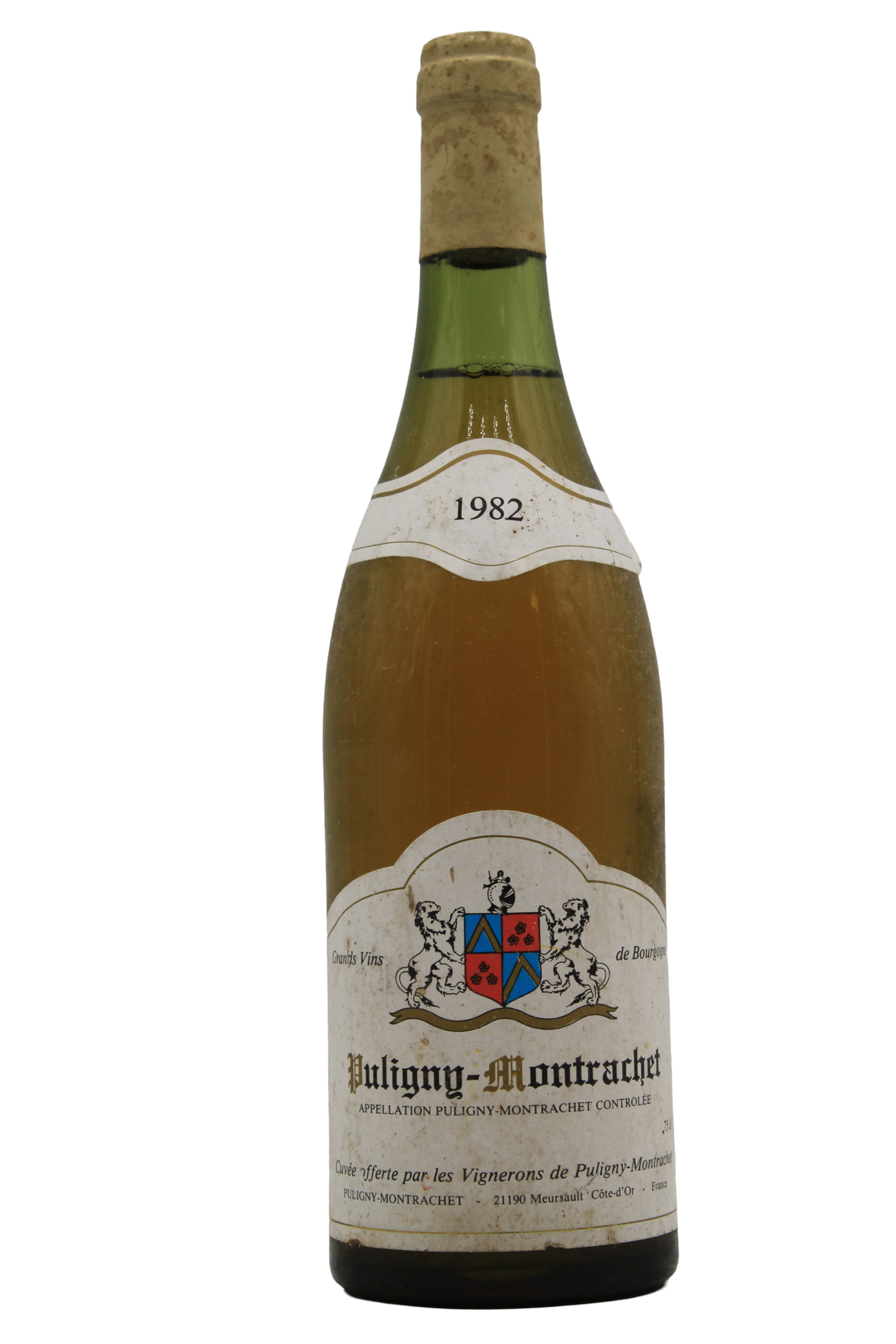 PULIGNY MONTRACHET 1982 VIGNERONS DE PULIGNY MONTRACHET