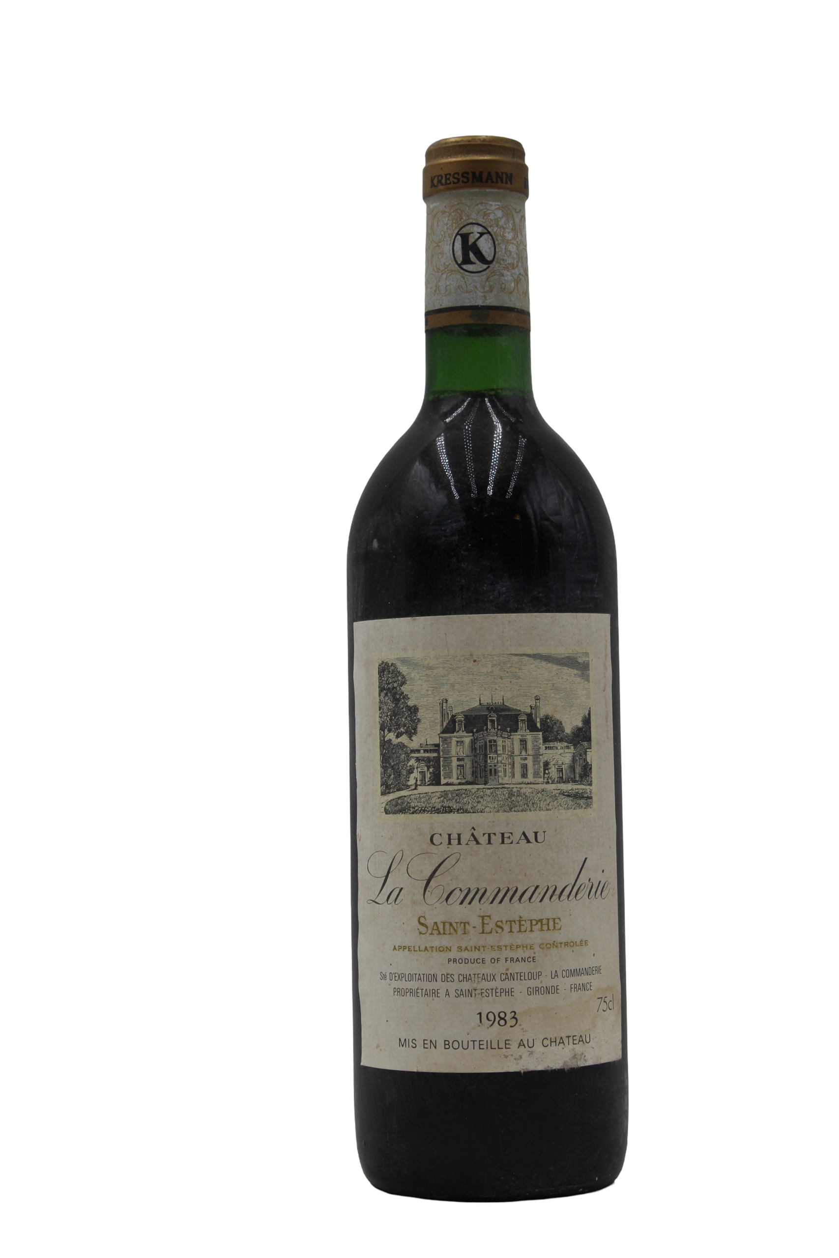 CHATEAU LA COMMANDERIE 1983
