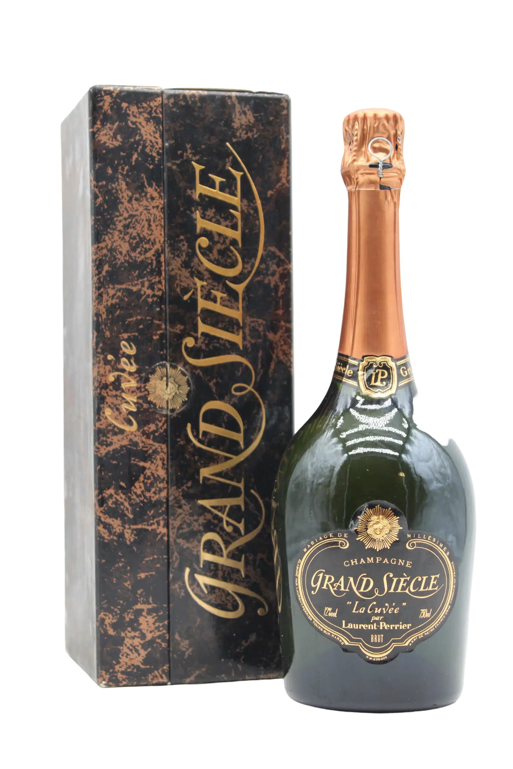 CHAMPAGNE GRAND SIECLE (BELLE COULEUR BON NIVEAU) ANNEES 2000 LAURENT PERRIER