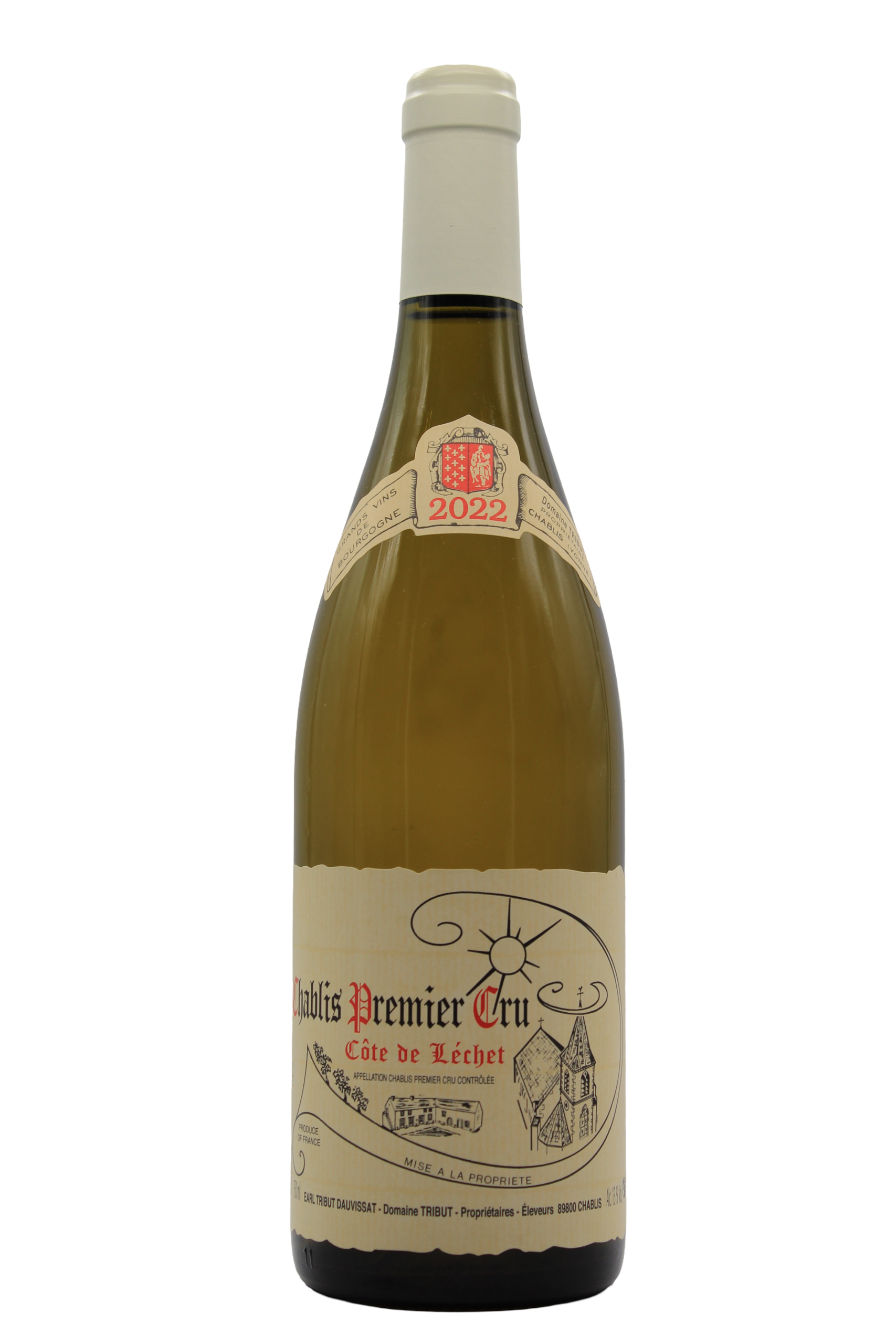 CHABLIS 1ER CRU COTE DE LECHET 2022 LAURENT TRIBUT