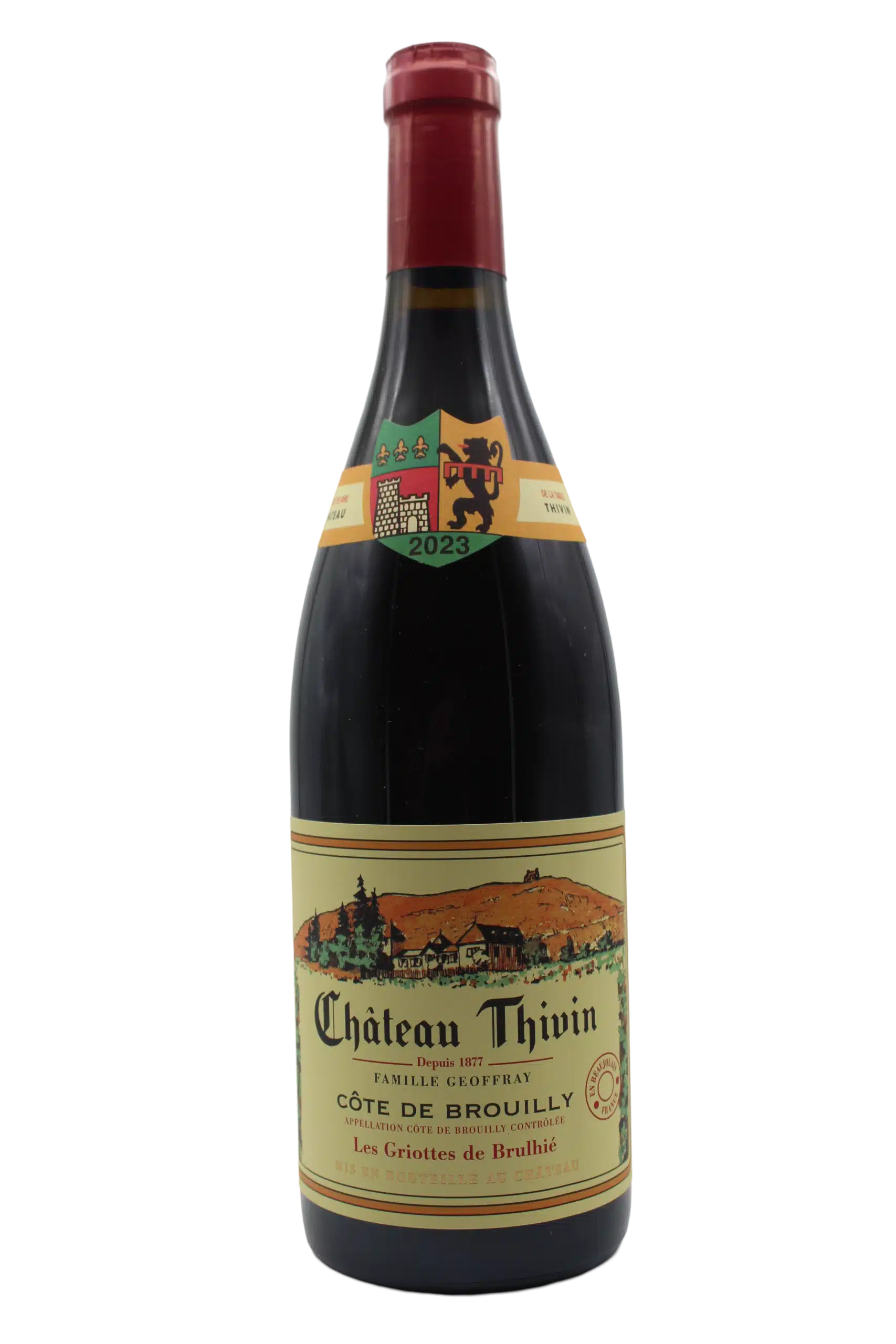 COTE DE BROUILLY LES GRIOTTES DE BRULHIE 2023 CHATEAU THIVIN