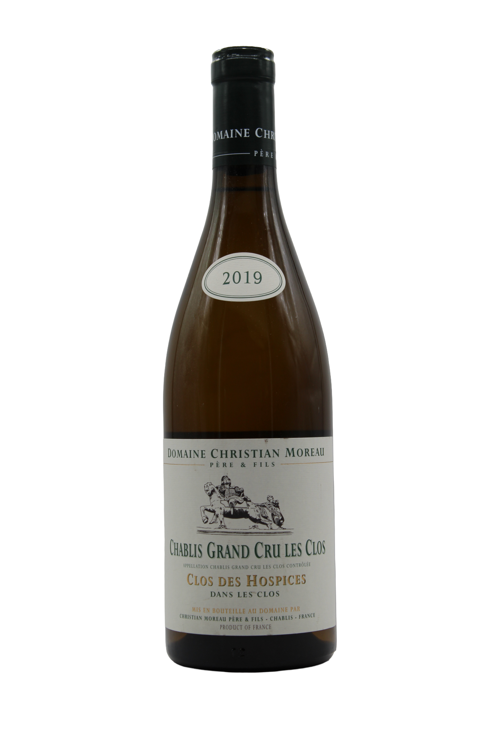 CHABLIS GRAND CRU LES CLOS DES HOSPICES 2019 CHRISTIAN MOREAU