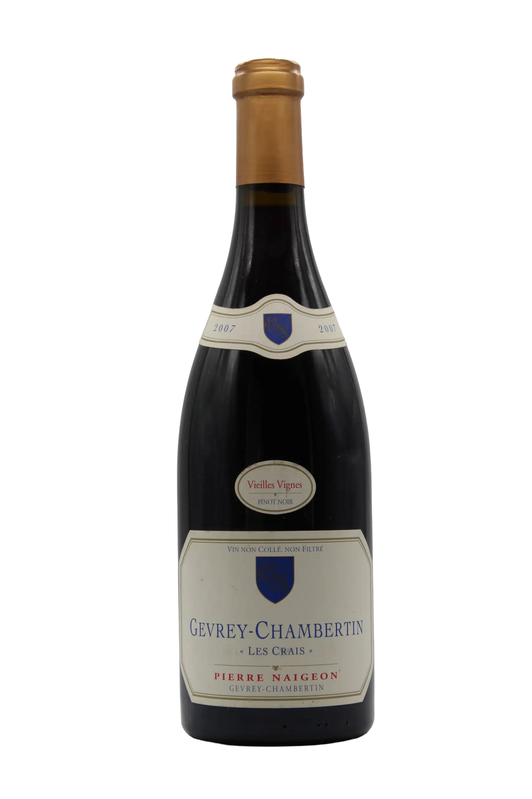 GEVREY CHAMBERTIN LES CRAIS 2007 PIERRE NAIGEON