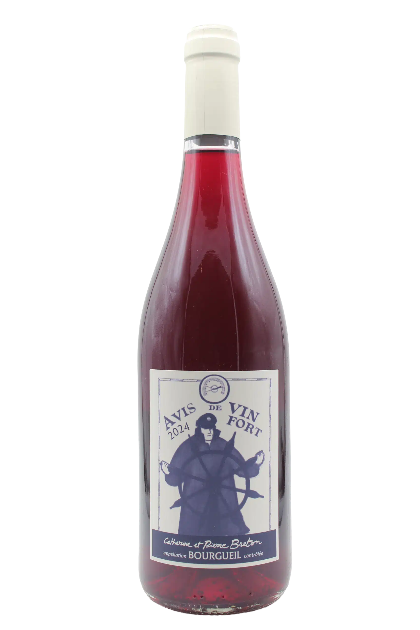 BOURGUEIL AVIS DE VIN FORT 2024 DOMAINE BRETON