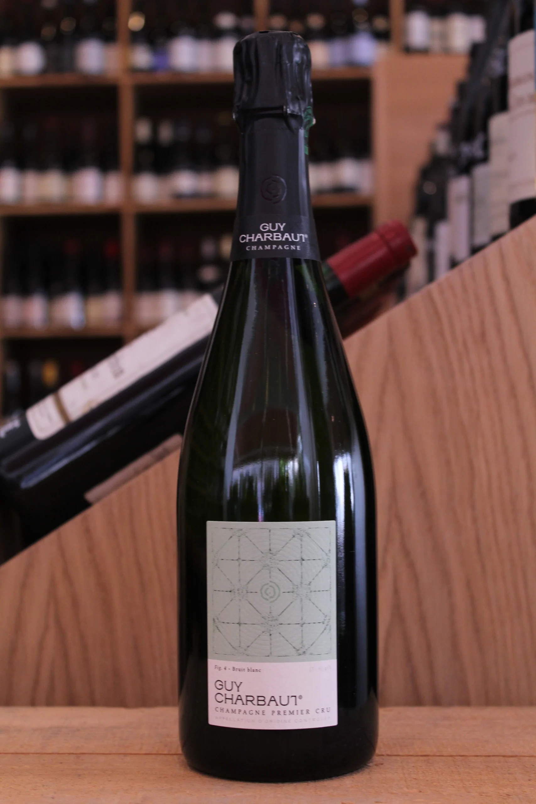 CHAMPAGNE 1ER CRU BRUIT BLANC NM GUY CHARBAUT