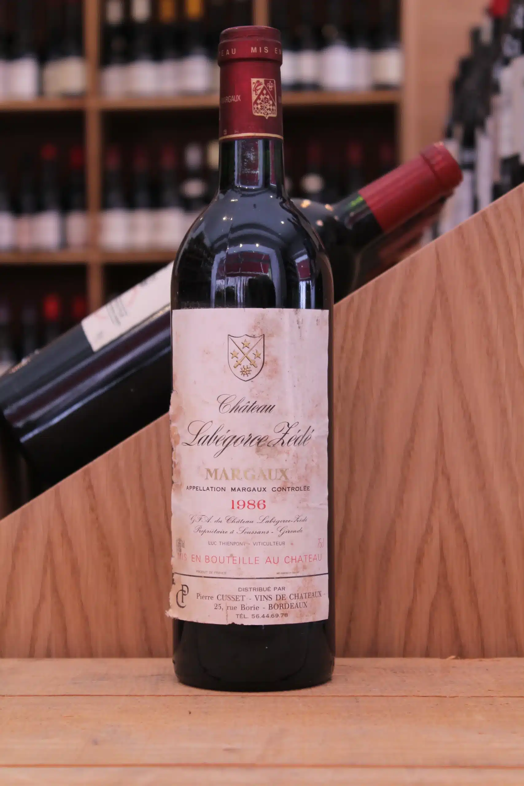 CHATEAU DE LABEGORCE ZEDE 1986