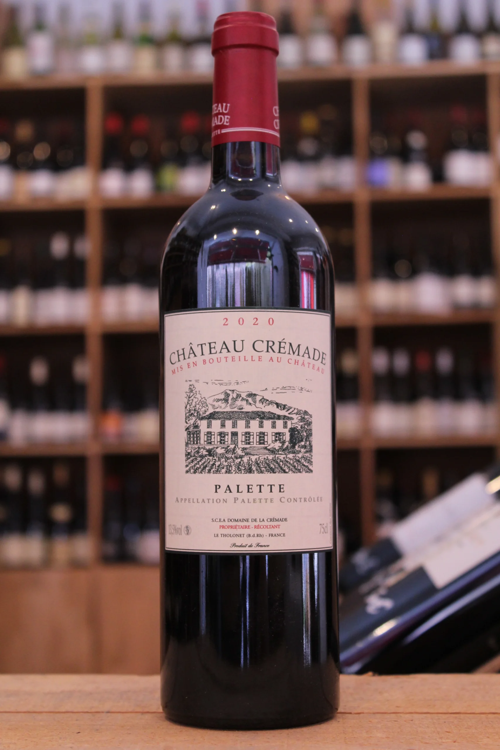 PALETTE ROUGE 2020 DOMAINE DE LA CREMADE