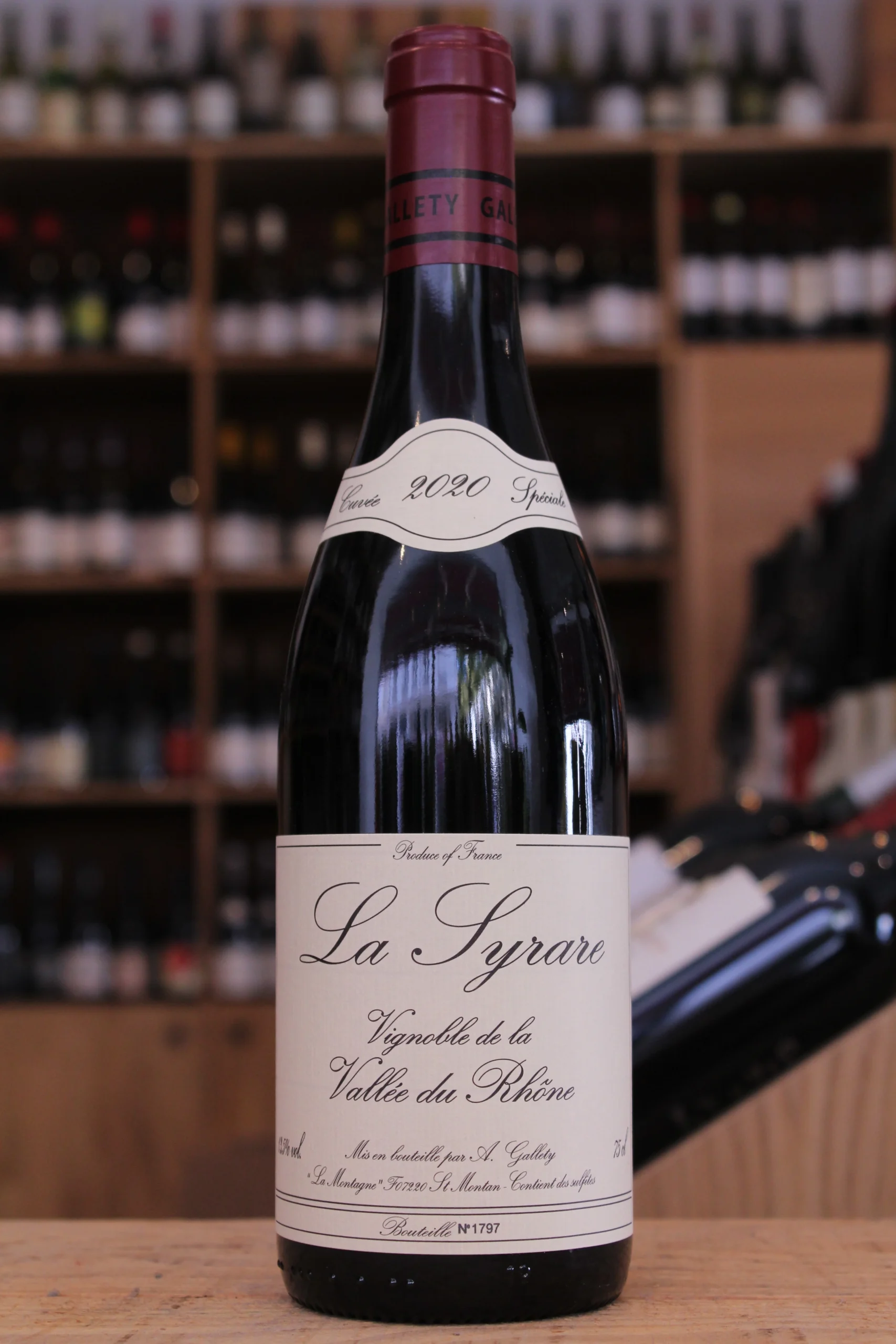 COTES DU VIVARAIS SYRARE 2020 DOMAINE GALLETY