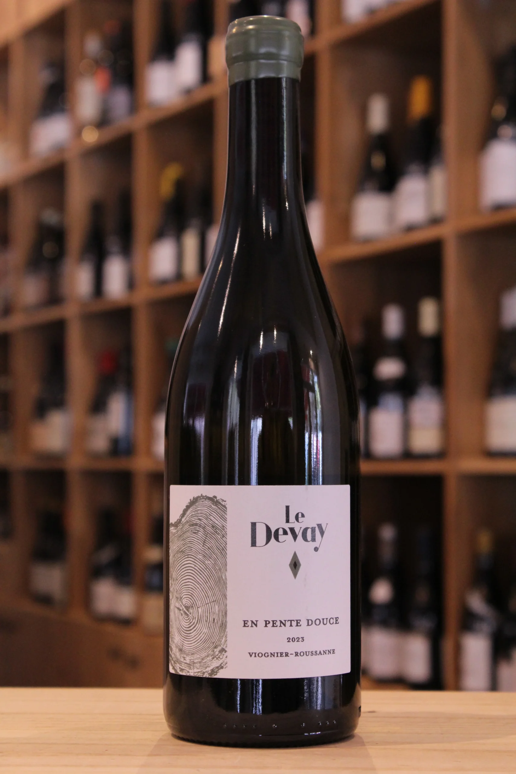CHÂTEAU LE DEVAY COLLINES RHODANIENNES "EN PENTE DOUCE" (VIOGNIER - ROUSSANNE) 2023 NOUVELLE CAVE LYON