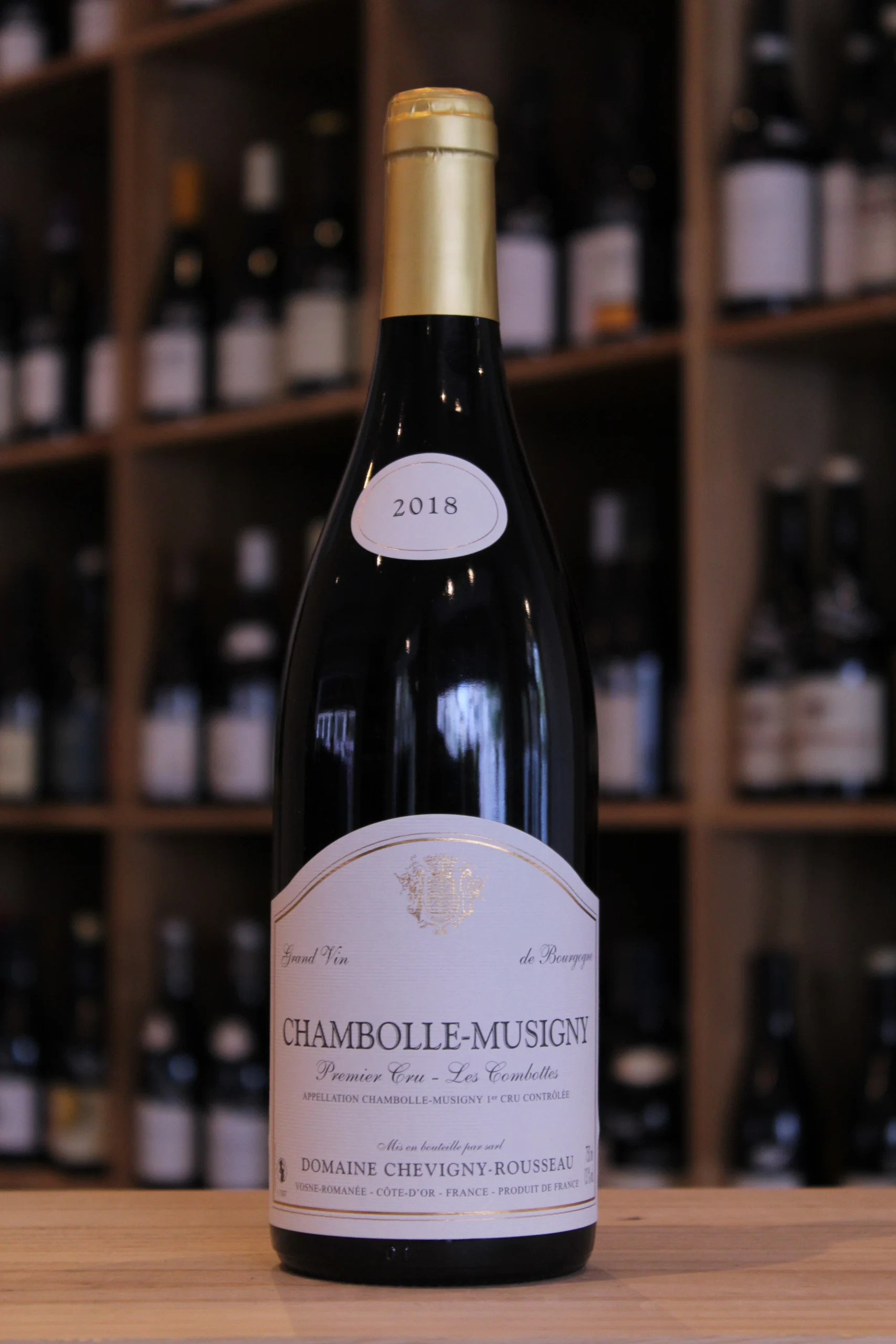 CHAMBOLLE MUSIGNY 1ER CRU LES COMBOTTES 2018 CHEVIGNY ROUSSEAU