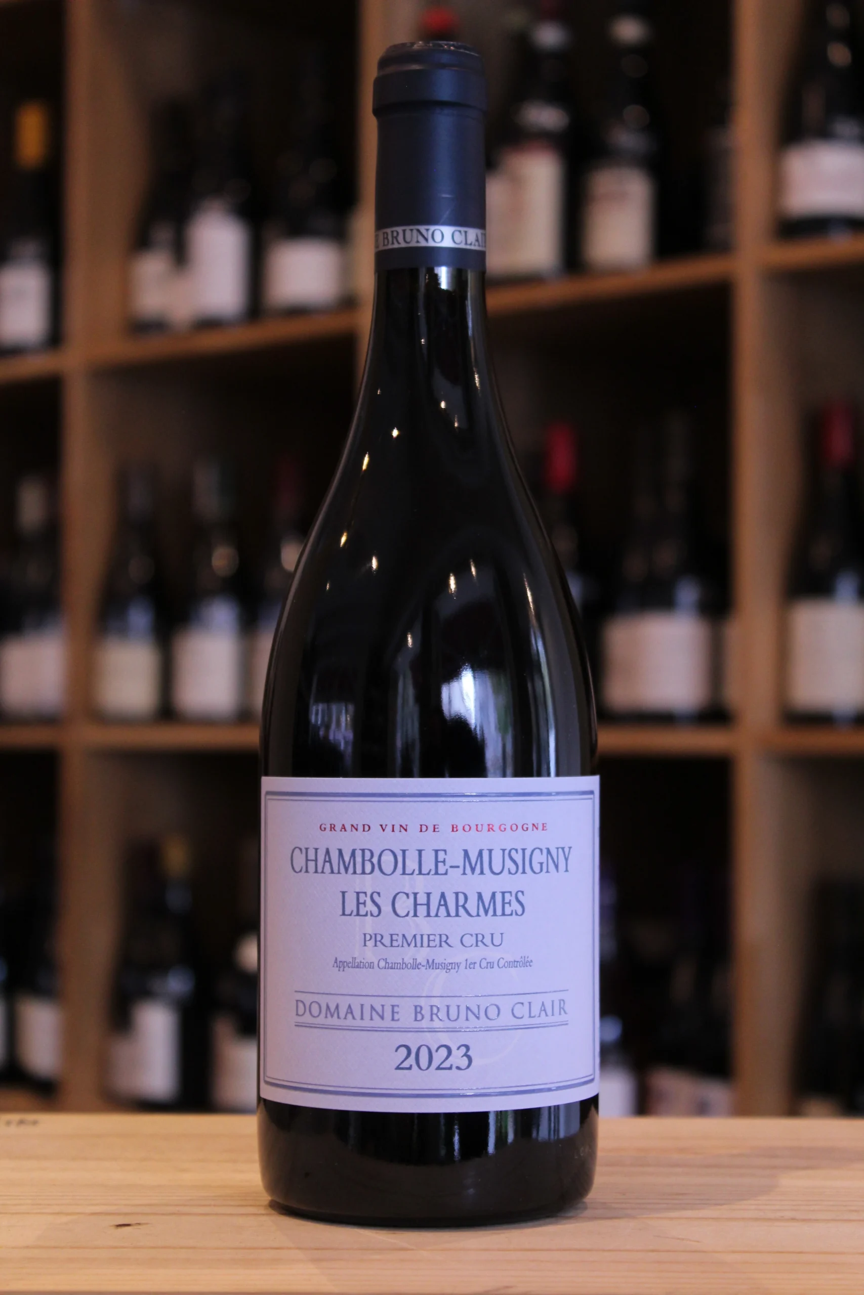 CHAMBOLLE MUSIGNY 1ER CRU LES CHARMES 2023 BRUNO CLAIR