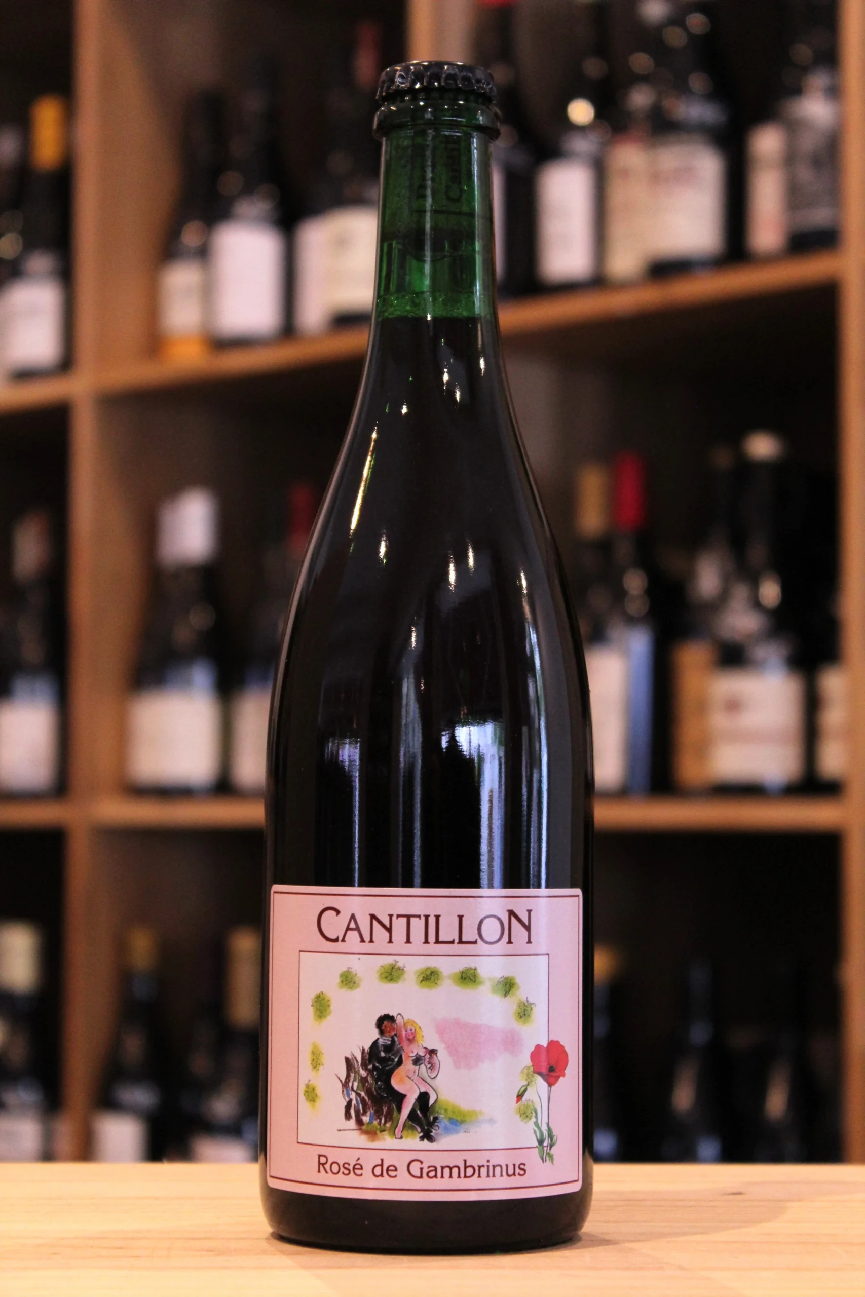 BIERE ROSE DE GAMBRINUS CANTILLON
