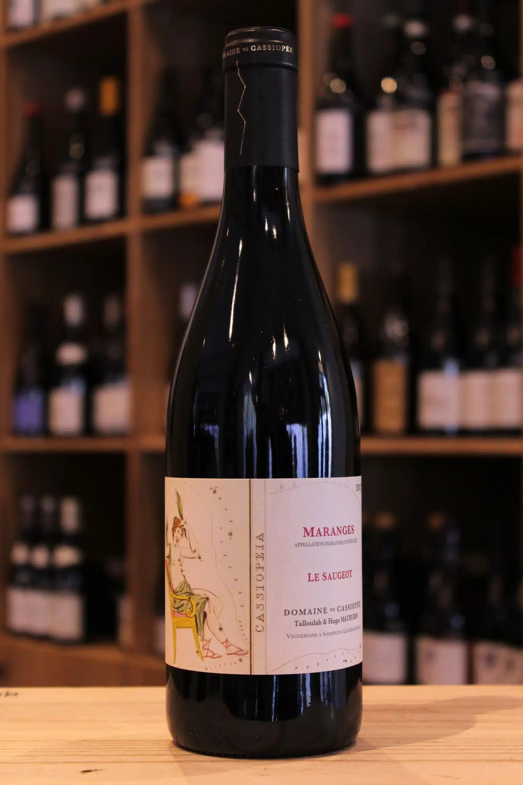 MARANGES LE SAUGEOT 2023 DOMAINE DE CASSIOPEE