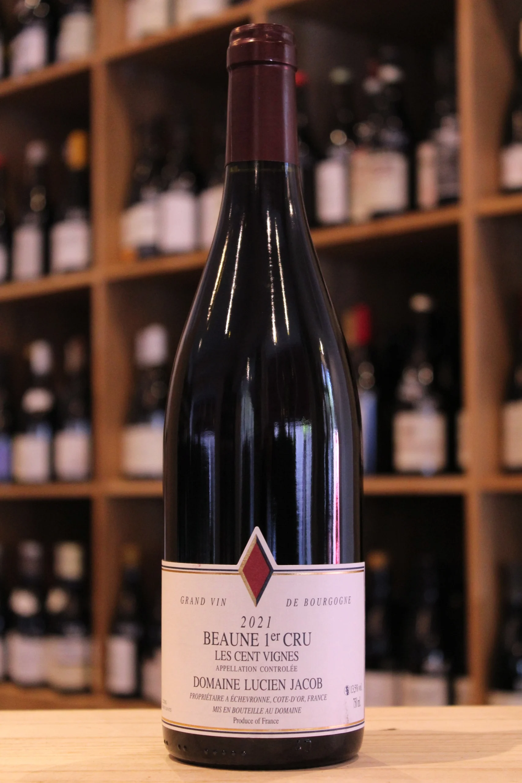 BEAUNE 1ER CRU "LES CENT VIGNES" 2021 DOMAINE LUCIEN JACOB
