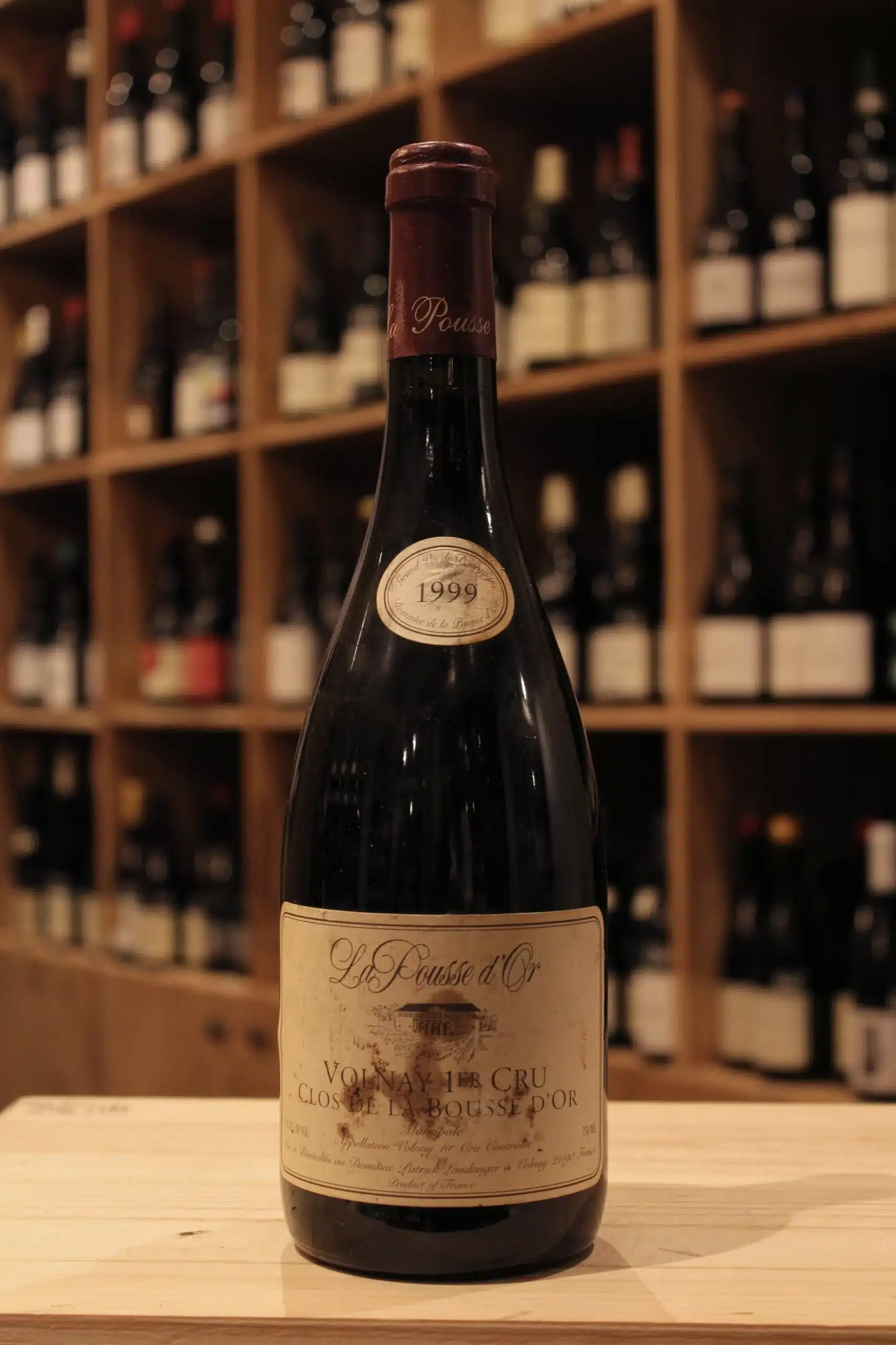 VOLNAY 1ER CRU "CLOS DE LA BOUSSE D'OR" 1999 DOMAINE DE LA POUSSE D'OR