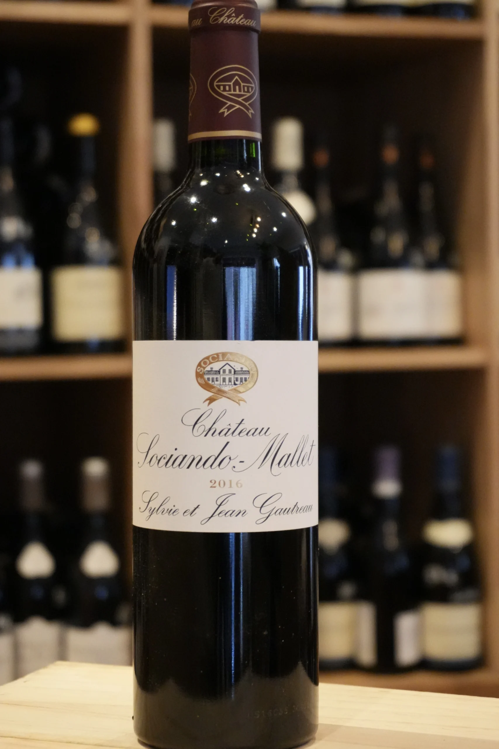 HAUT MEDOC 2016 SOCIANDO MALLET NOUVELLE CAVE CAVISTE LYON