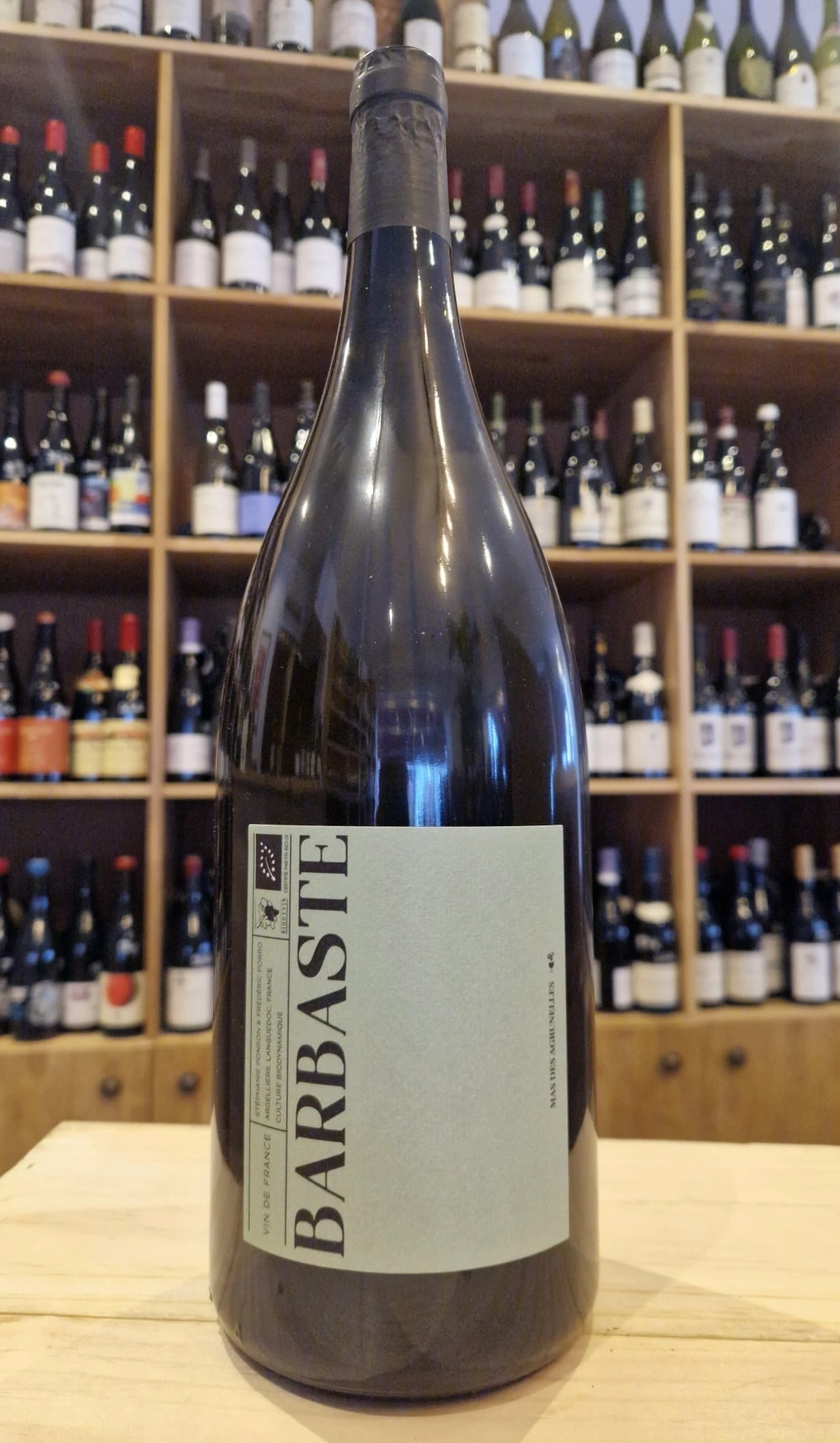 MAGNUM VIN DE FRANCE "BARBASTE" 2024 MAS DES AGRUNELLES CAVISTE LYON NOUVELLE CAVE