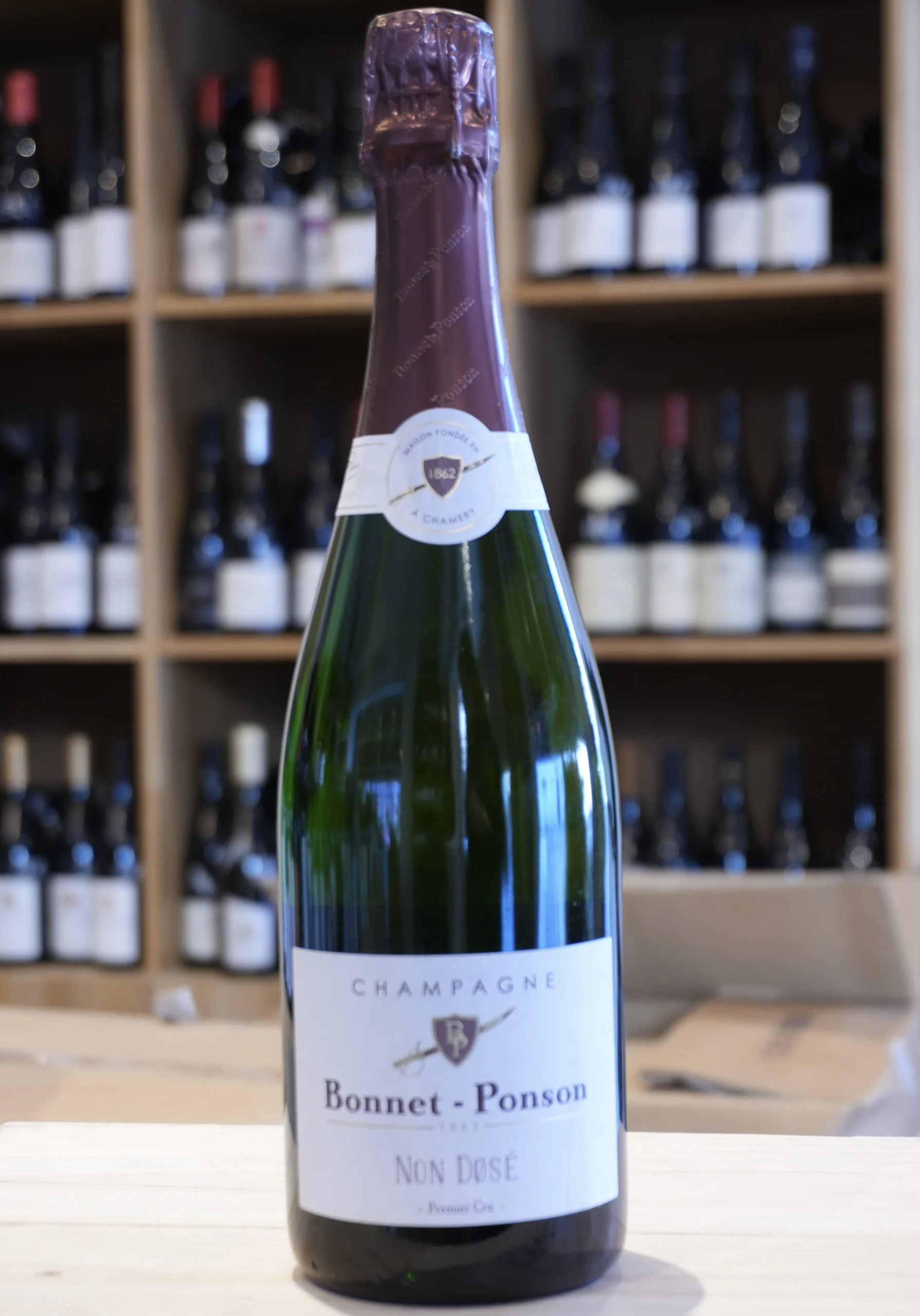 CHAMPAGNE NON DOSE BASE 2012 BONNET-PONSON caviste lyon nouvelle cave