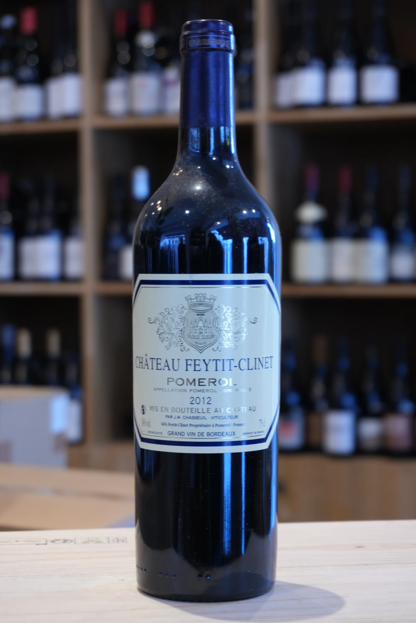 POMEROL 2012 FEYTIT CLINET CAVISTE LYON NOUVELLE CAVE