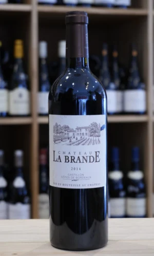 CASTILLON COTES DE BORDEAUX 2014 LA BRANDE nouvelle cave caviste lyon