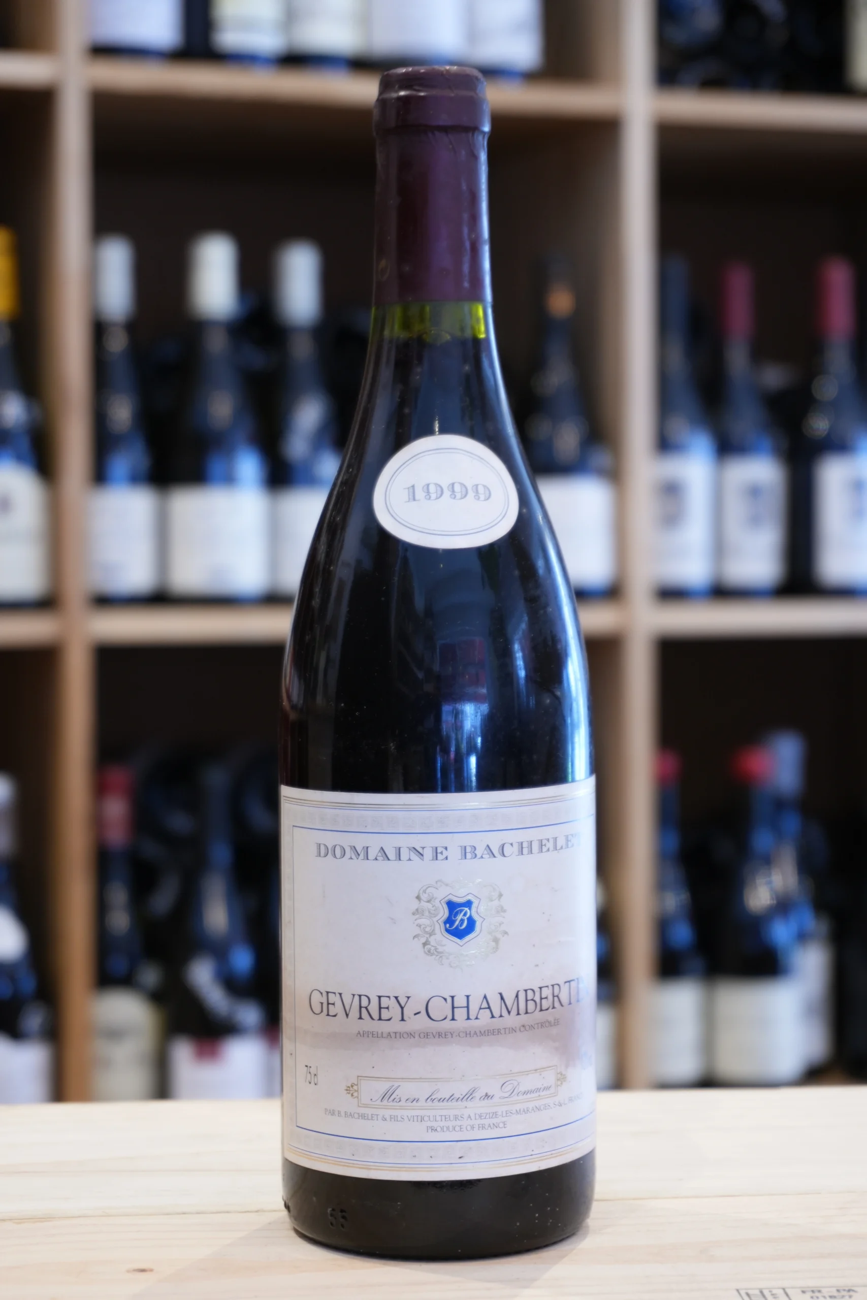 GEVREY CHAMBERTIN 1999 BACHELET caviste lyon nouvelle cave