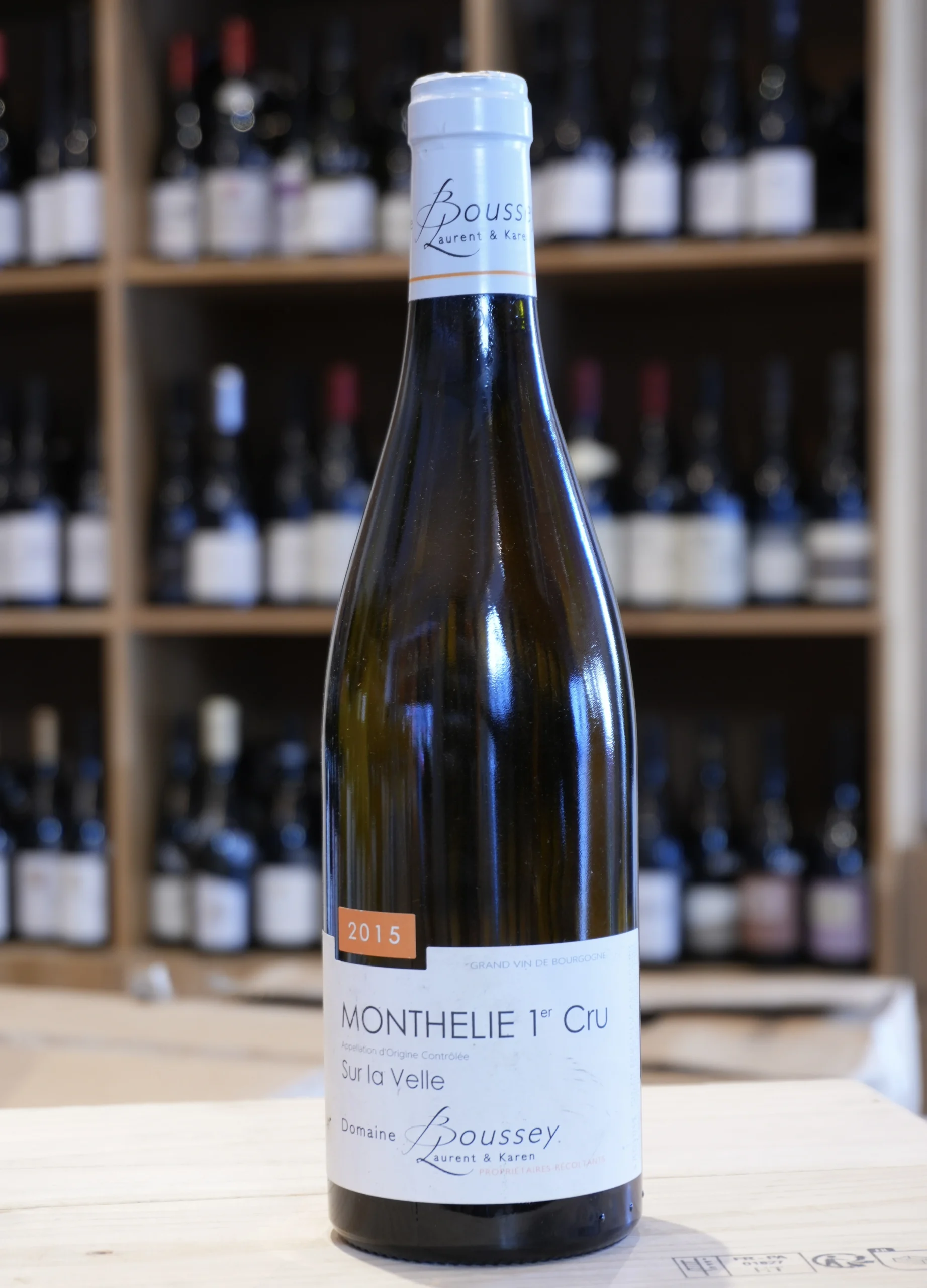 MONTHELIE 1ER CRU 2015 DOMAINE BOUSSEY caviste lyon nouvelle cave
