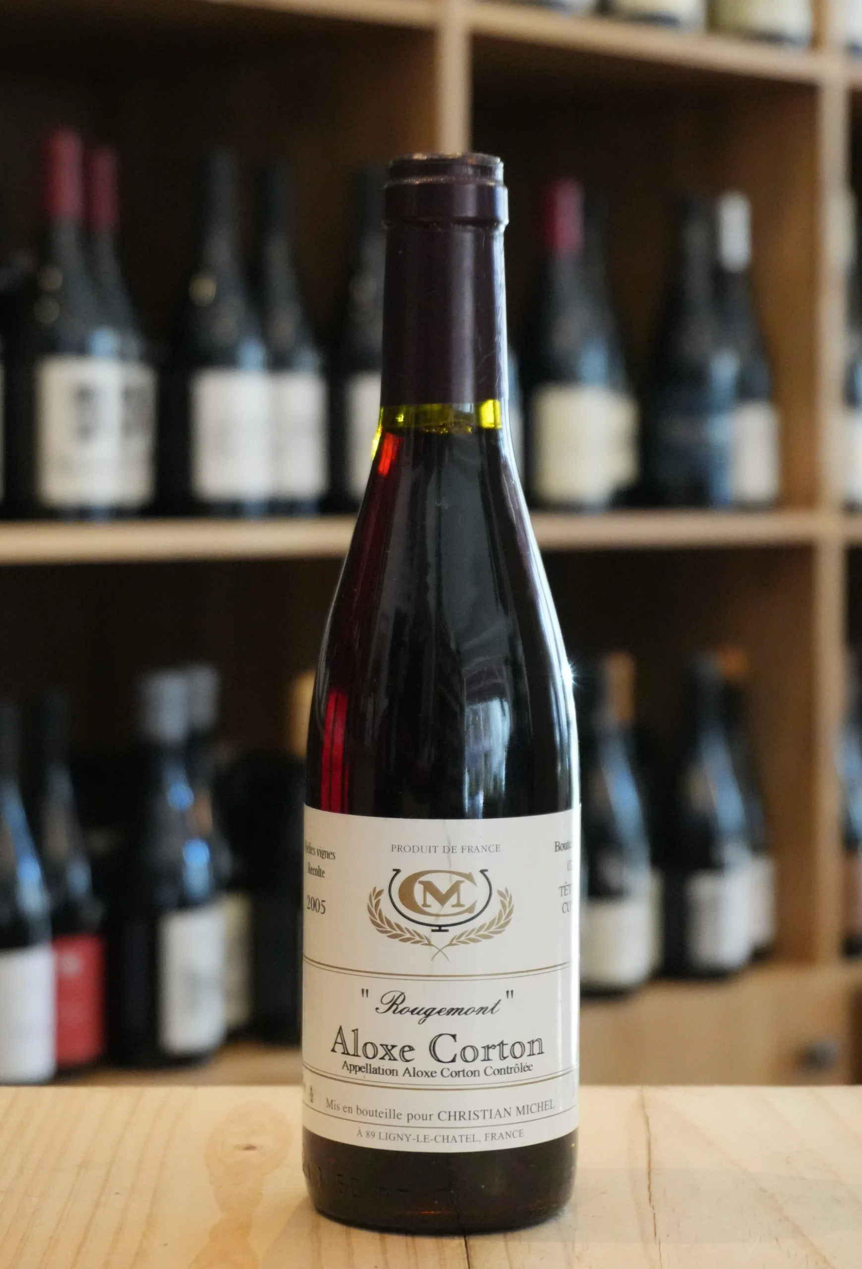 Aloxe Corton Rougemont 2005 Christian Michel Caviste Nouvelle Cave