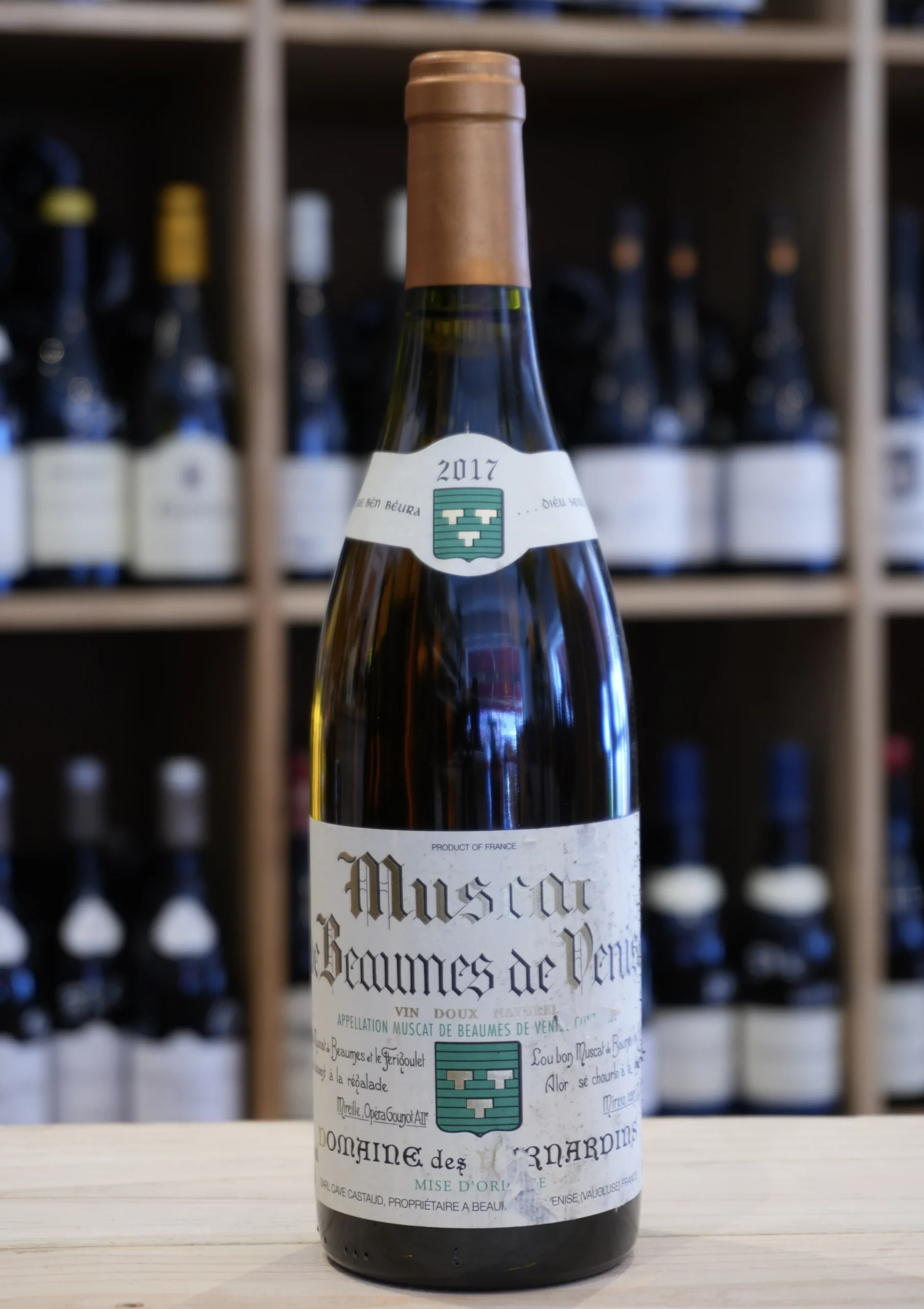 MUSCAT DE BEAUMES DE VENISE 2017 LES BERNARDINS caviste lyon nouvelle cave