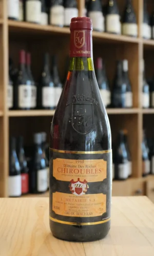 CHIROUBLES 1998 DOMAINE DES ROCHES DU PY CAVISTE NOUVELLE CAVE