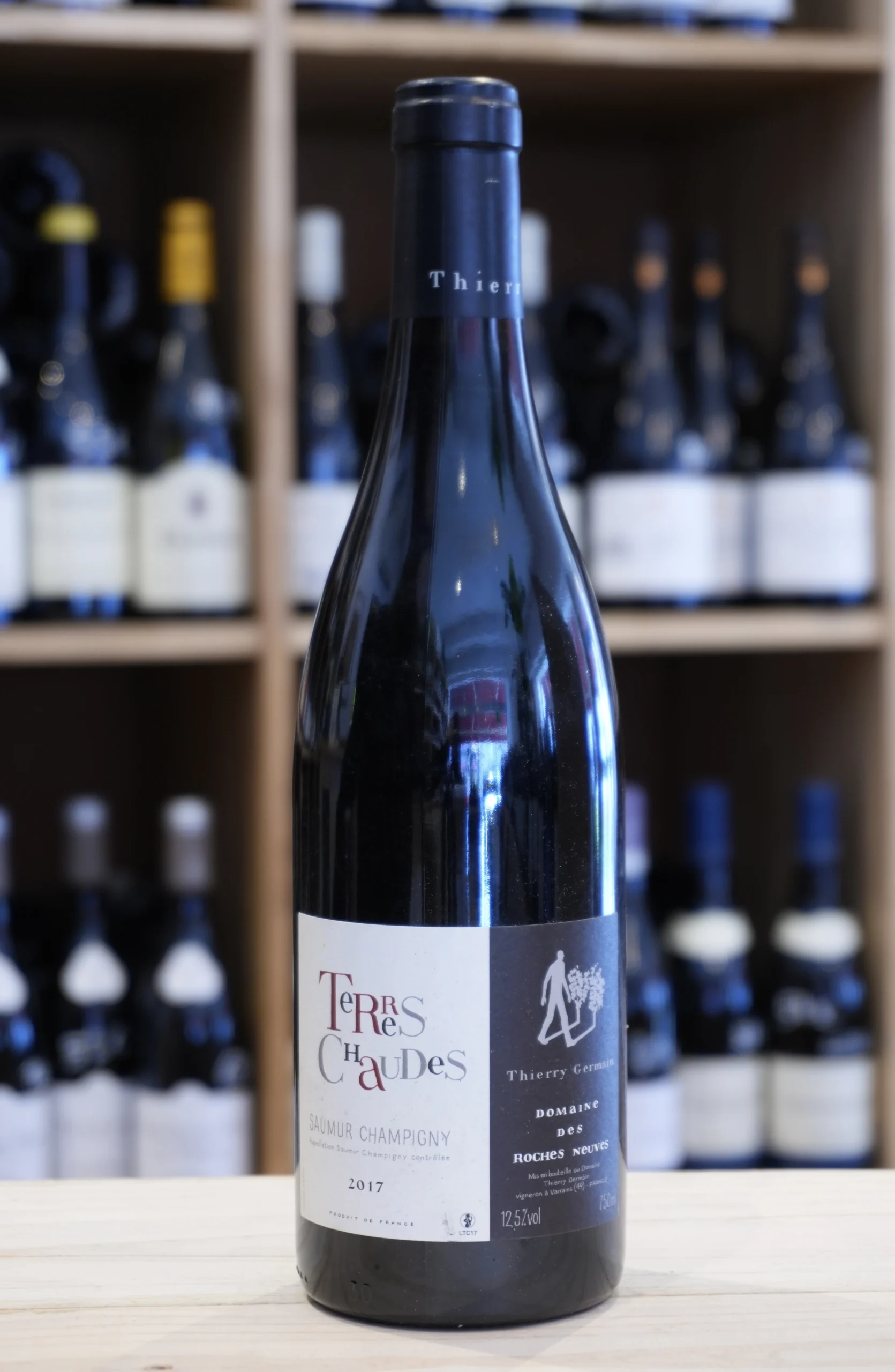 SAUMUR CHAMPIGNY "TERRES CHAUDES" 2017 DOMAINE DES ROCHES NEUVES - THIERRY GERMAIN CAVISTE LYON NOUVELLE CAVE