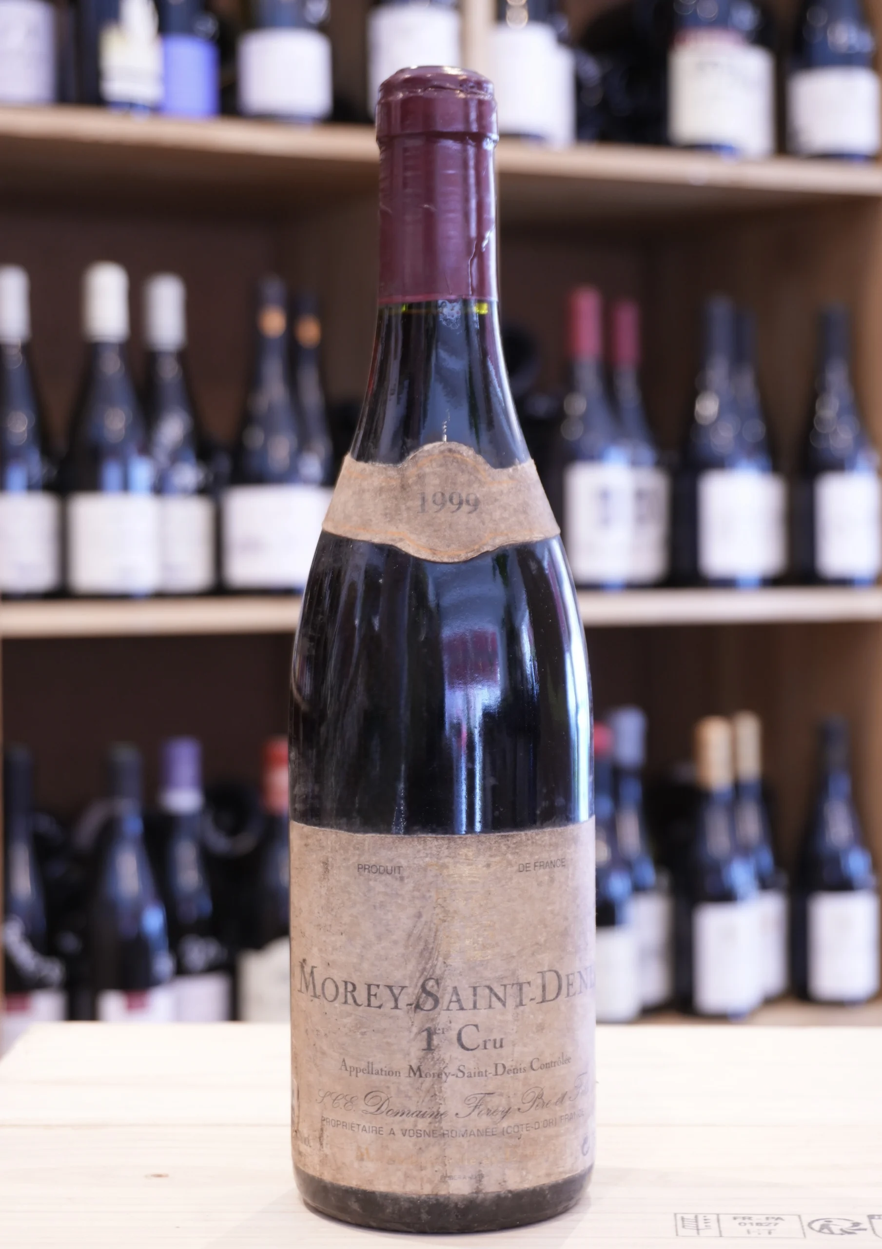 MOREY SAINT DENIS 1ER CRU 1999 DOMAINE FOREY CAVISTE LYON NOUVELLE CAVE
