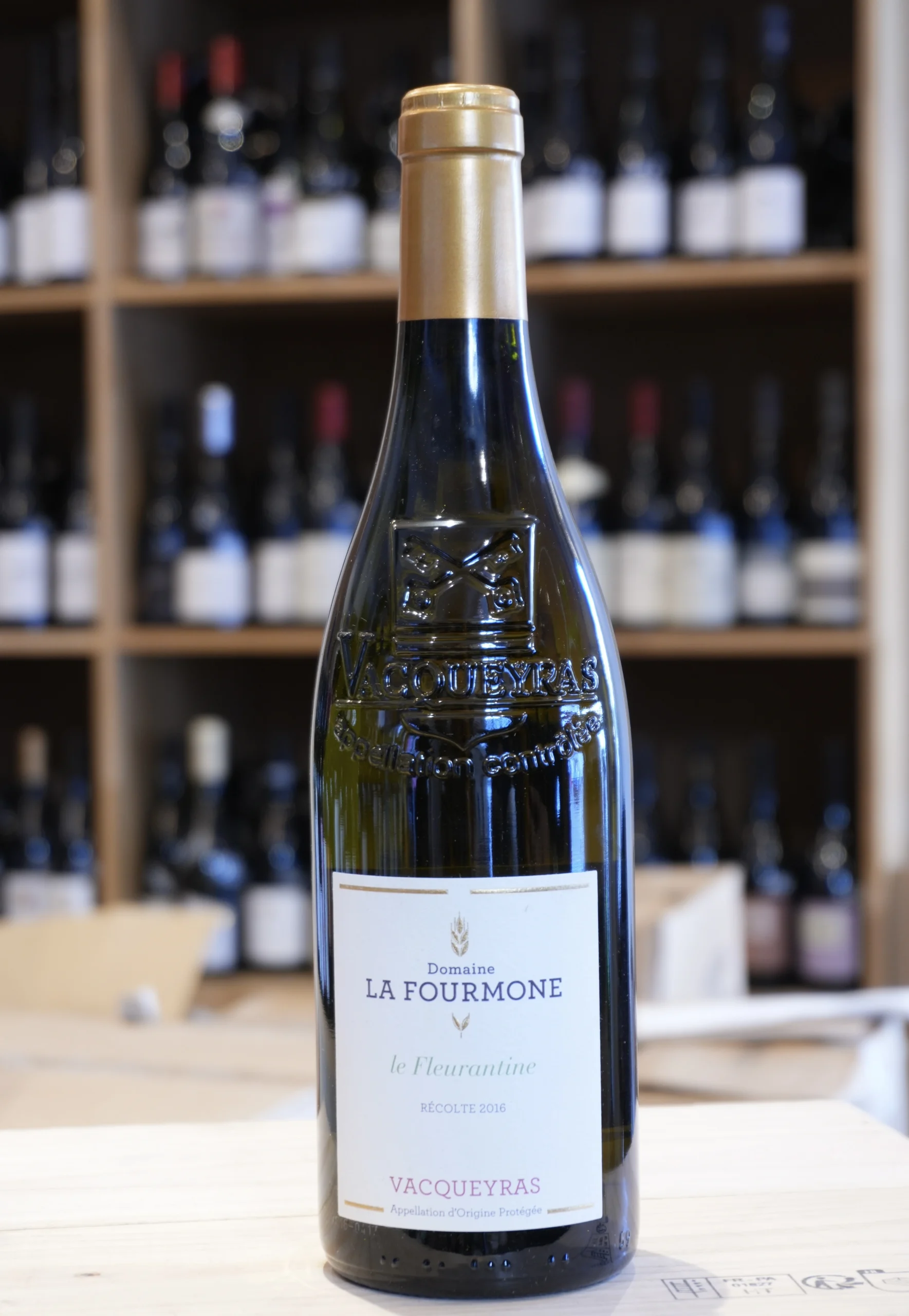 VACQUEYRAS LA FLEURANTINE 2016 DOMAINE DE LA FOURMONE caviste lyon nouvelle cave