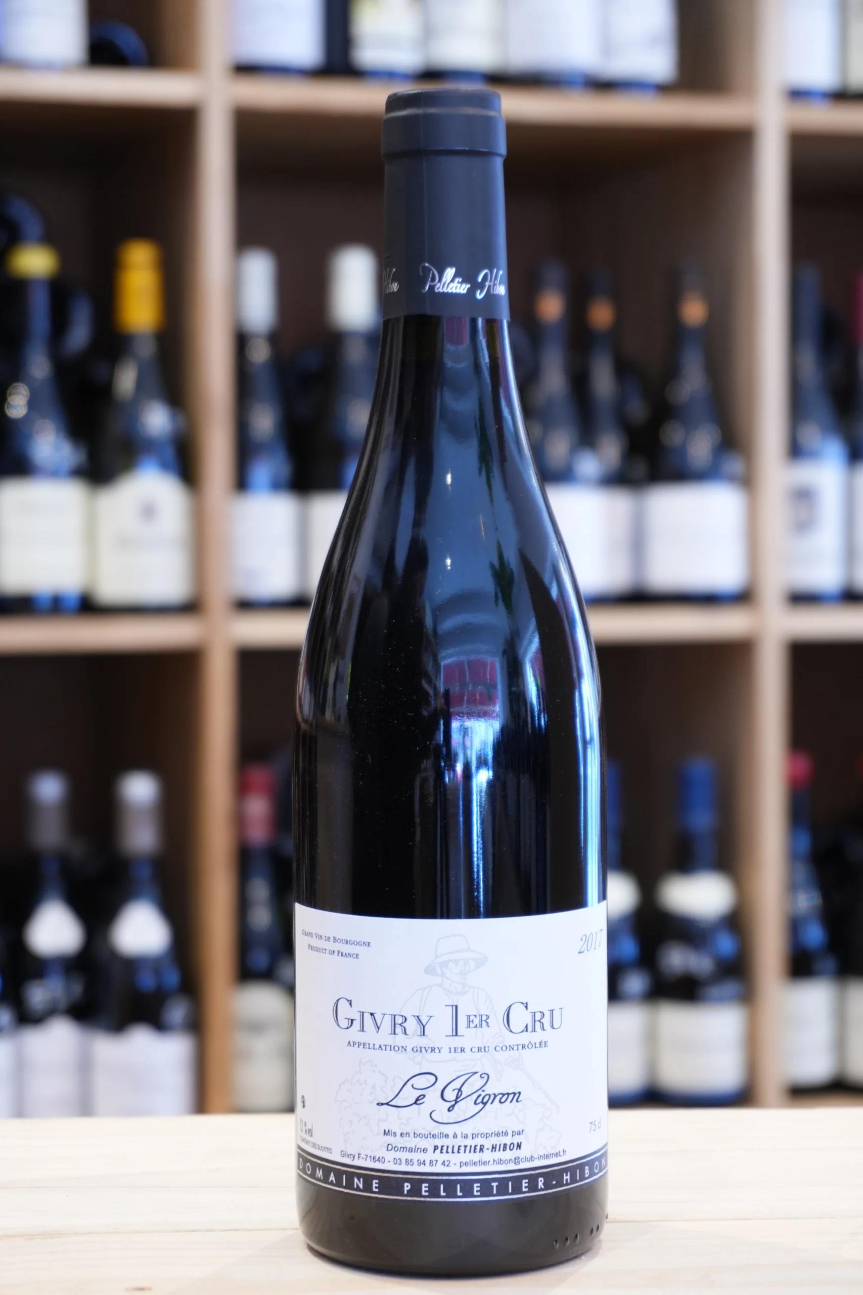 GIVRY 1 CRU LE VIGRON 2017 PELLETIER HIBON caviste lyon nouvelle cave