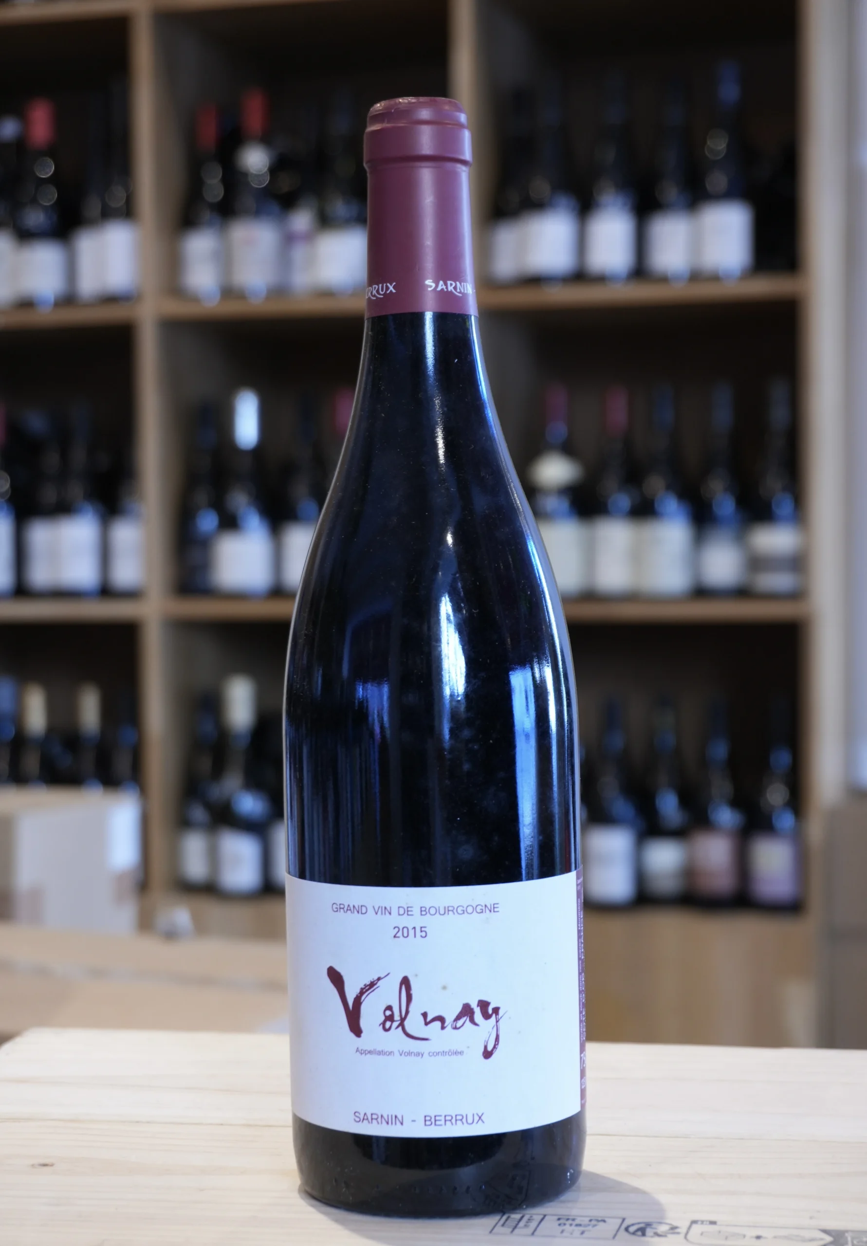 VOLNAY 2015 SARNIN BERRUX caviste lyon nouvelle cave