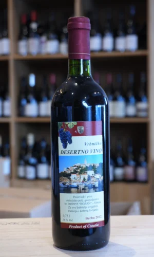 DESERTNO VINO 2012 VRBNICKO caviste lyon nouvelle cave