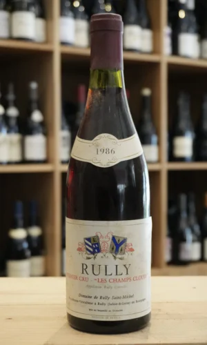 RULLY 1ER CRU LES CHAMPS CLOUX 1986 RULLY SAINT MICHEL