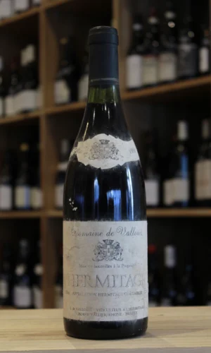HERMITAGE ROUGE 1991 VALLOUIT caviste nouvelle cave lyon